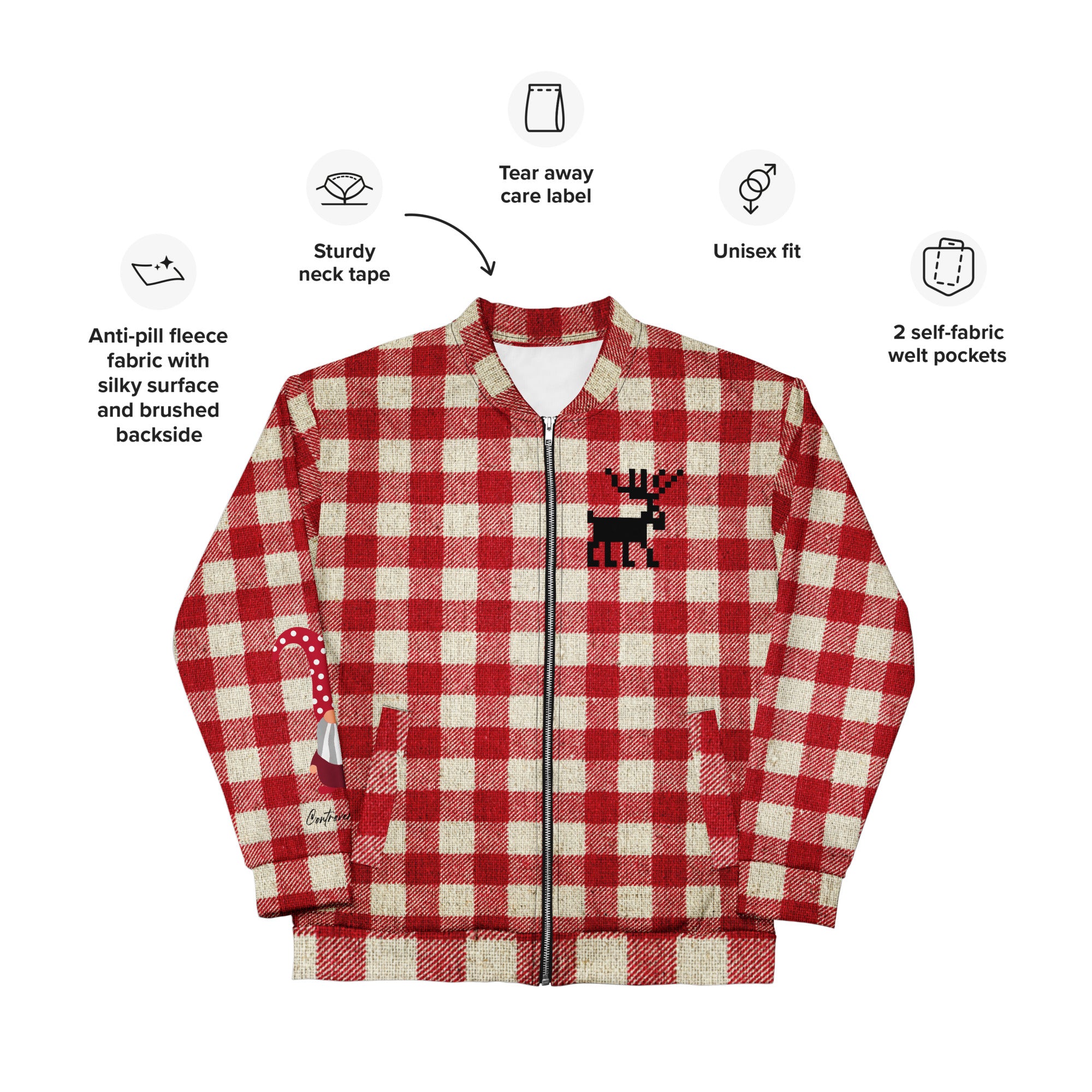 Winter Cabin Bomber Jacket (S-3X)