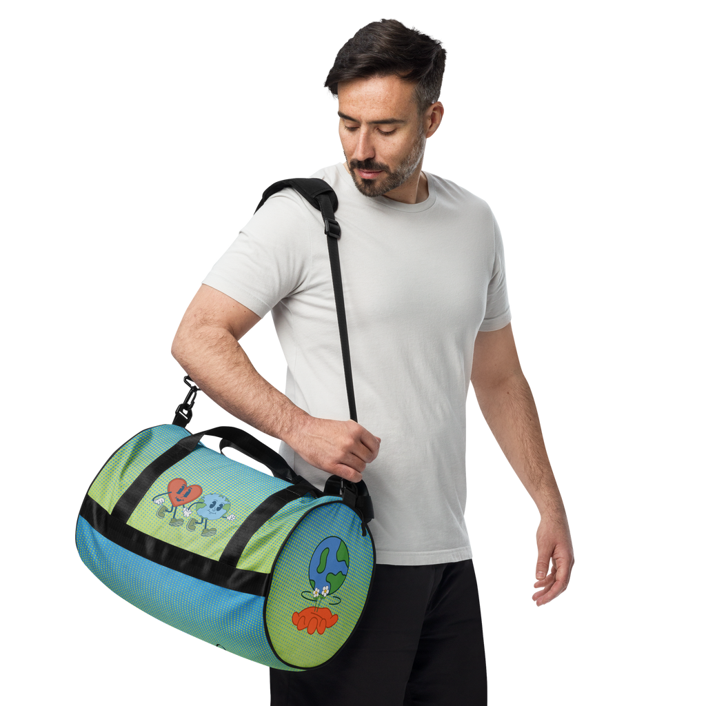 Happy Earth Duffle Bag