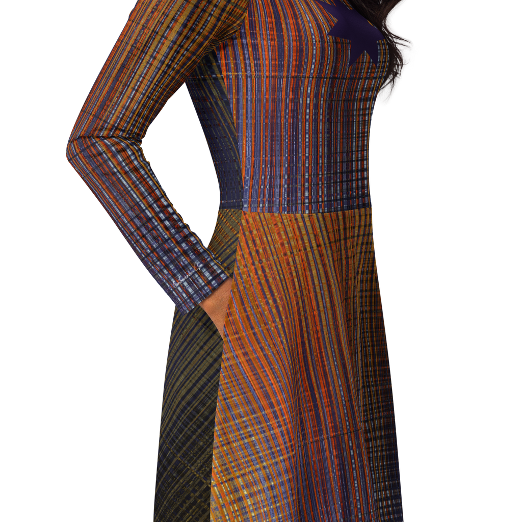 Stars on Fire Midi Pocket Dress