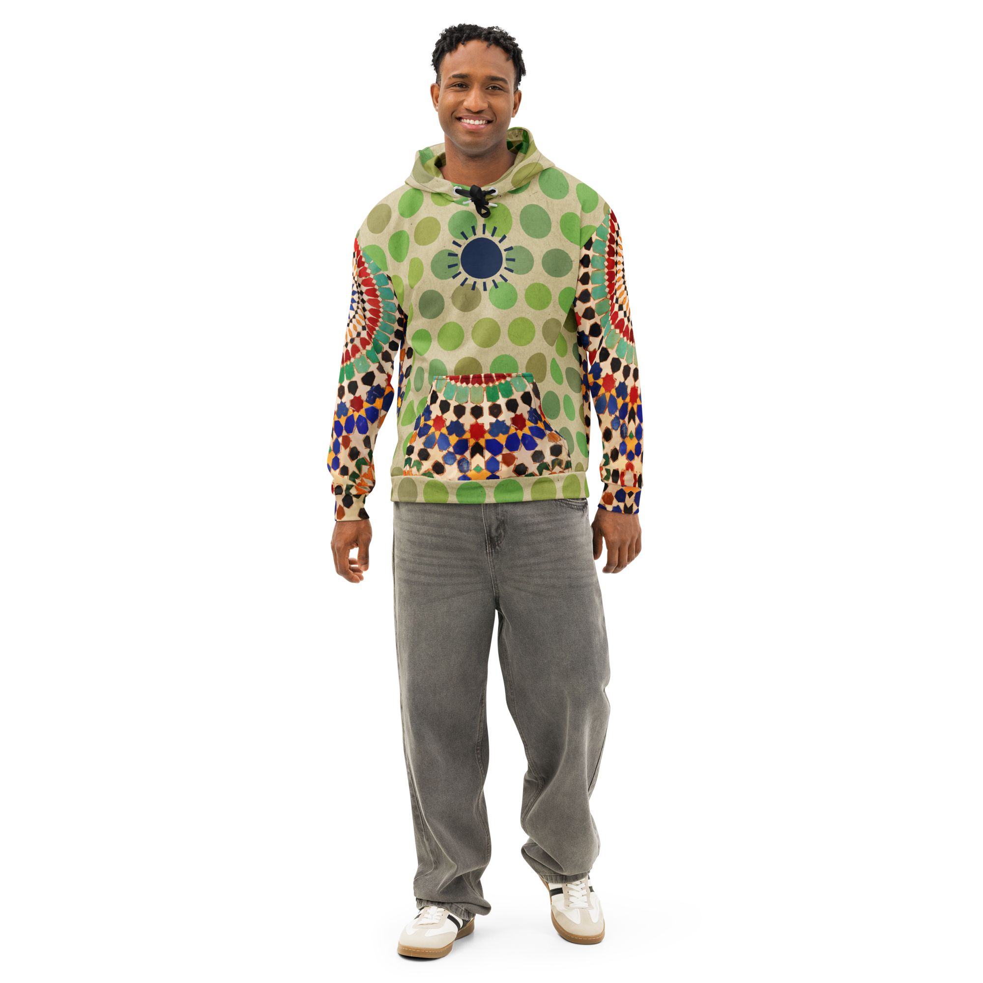 Tapestry Dot Hoodie (S-2X)