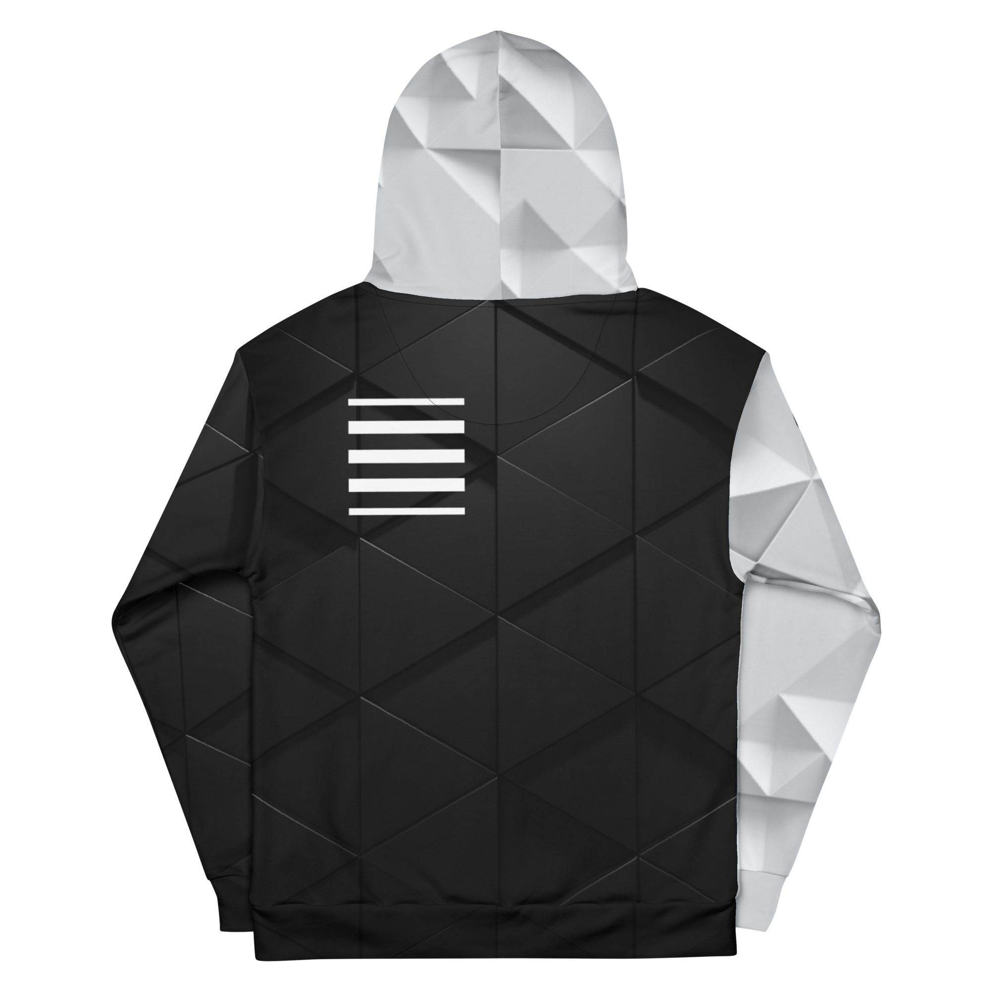Tech in Black & White Hoodie (S-2X)