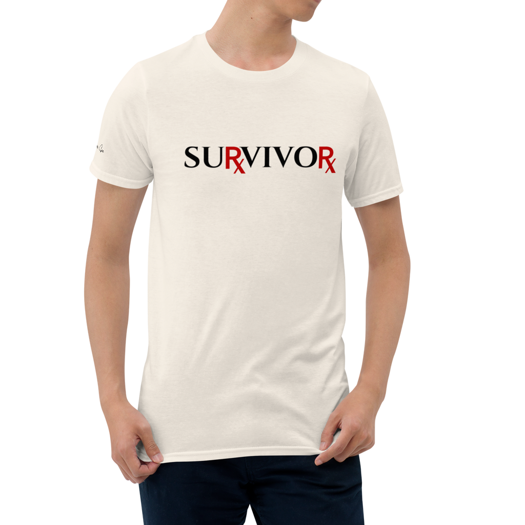COURAGEOUS, INSPIRING, AND EMPOWERING PHARMACEUTICAL SURVIVOR SOFTSTYLE UNISEX T-SHIRT (S-2X) 5 COLORS