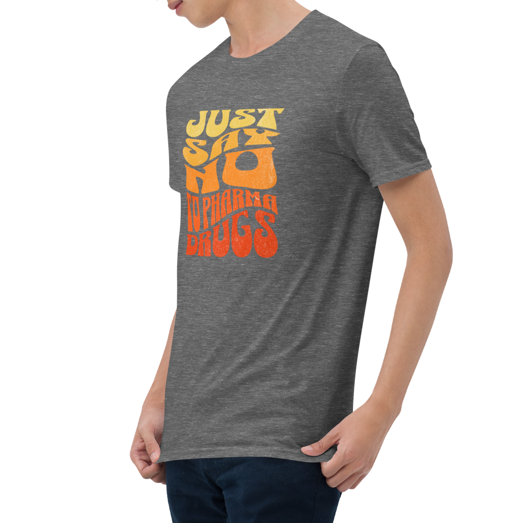 Colorfully Groovy Generation Just-Say-No Knows Unisex T-shirt (S-2X) 4 colors