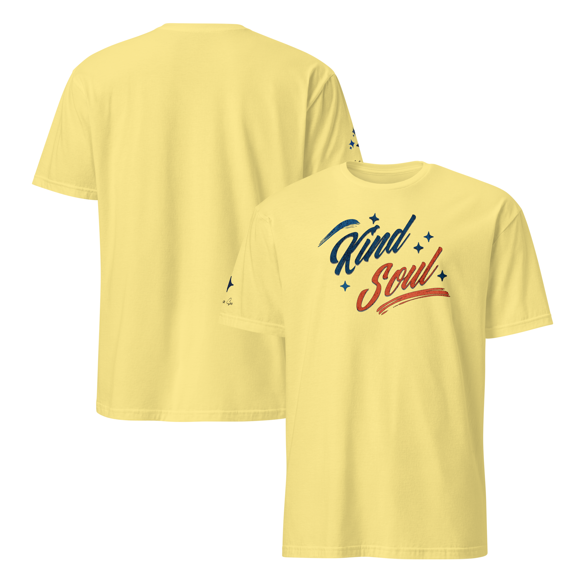 Expressively Generous, Kindhearted, Thoughtful, Considerate, and Compassionate Kind Soul Retro Unisex T-shirt (S-2X) 4 COLORS