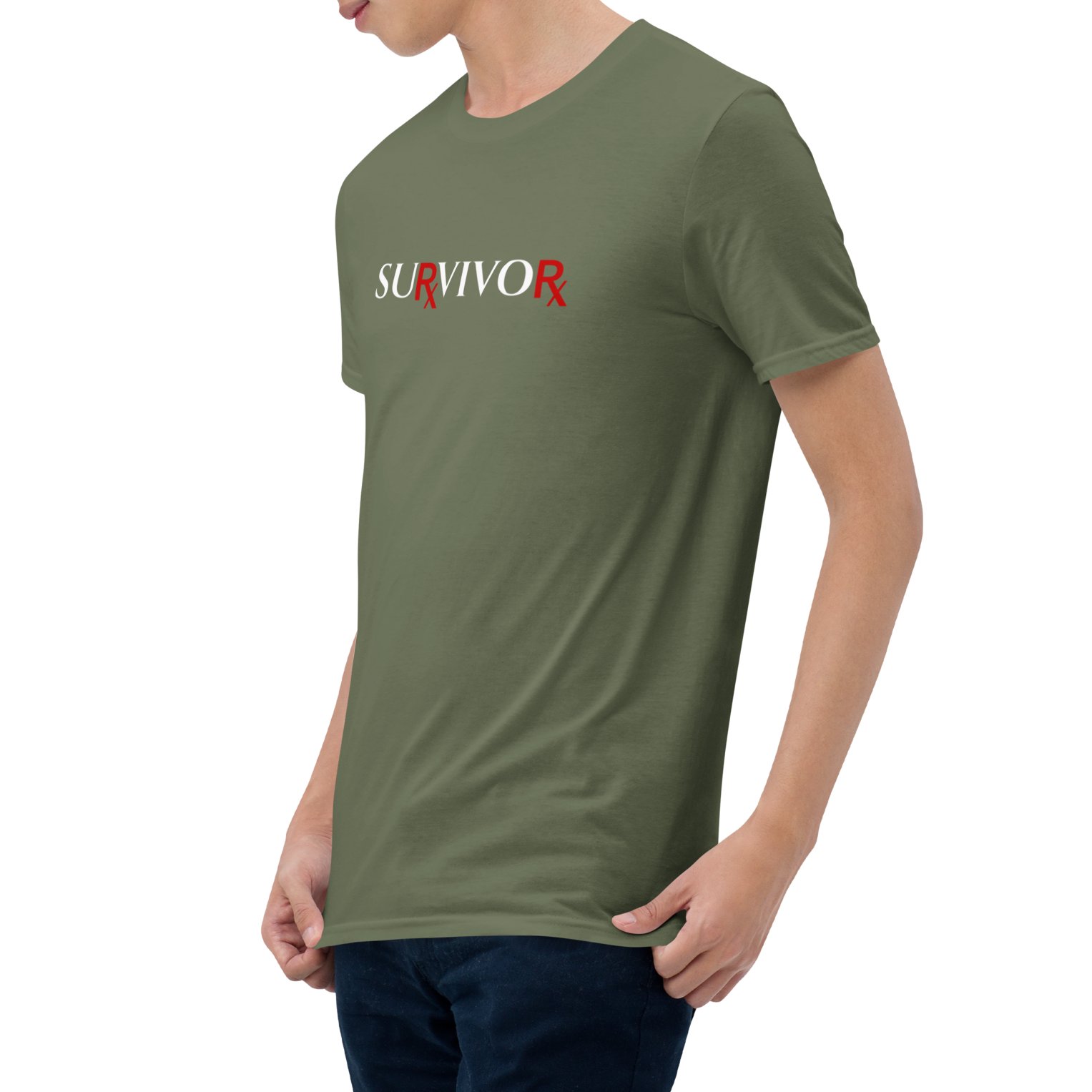 Brave, Courageous, Heroic Big Pharma Loses Survivor Wins Unisex T-shirt (S-2X) 5 COLORS