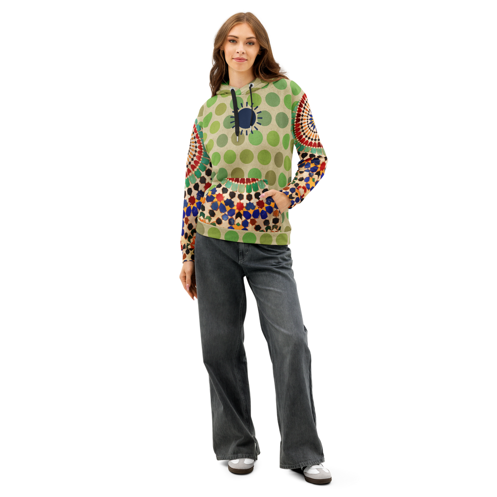 Tapestry Dot Hoodie (S-2X)