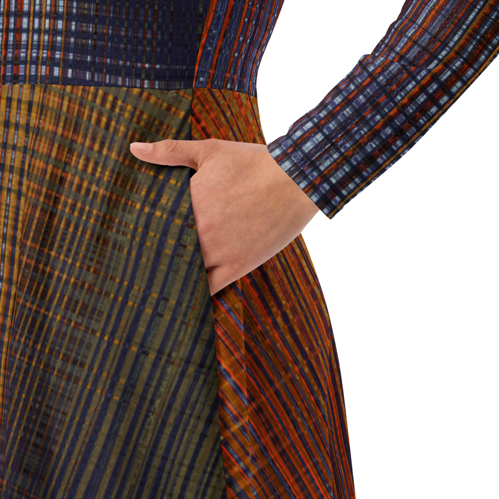 Stars on Fire Midi Pocket Dress