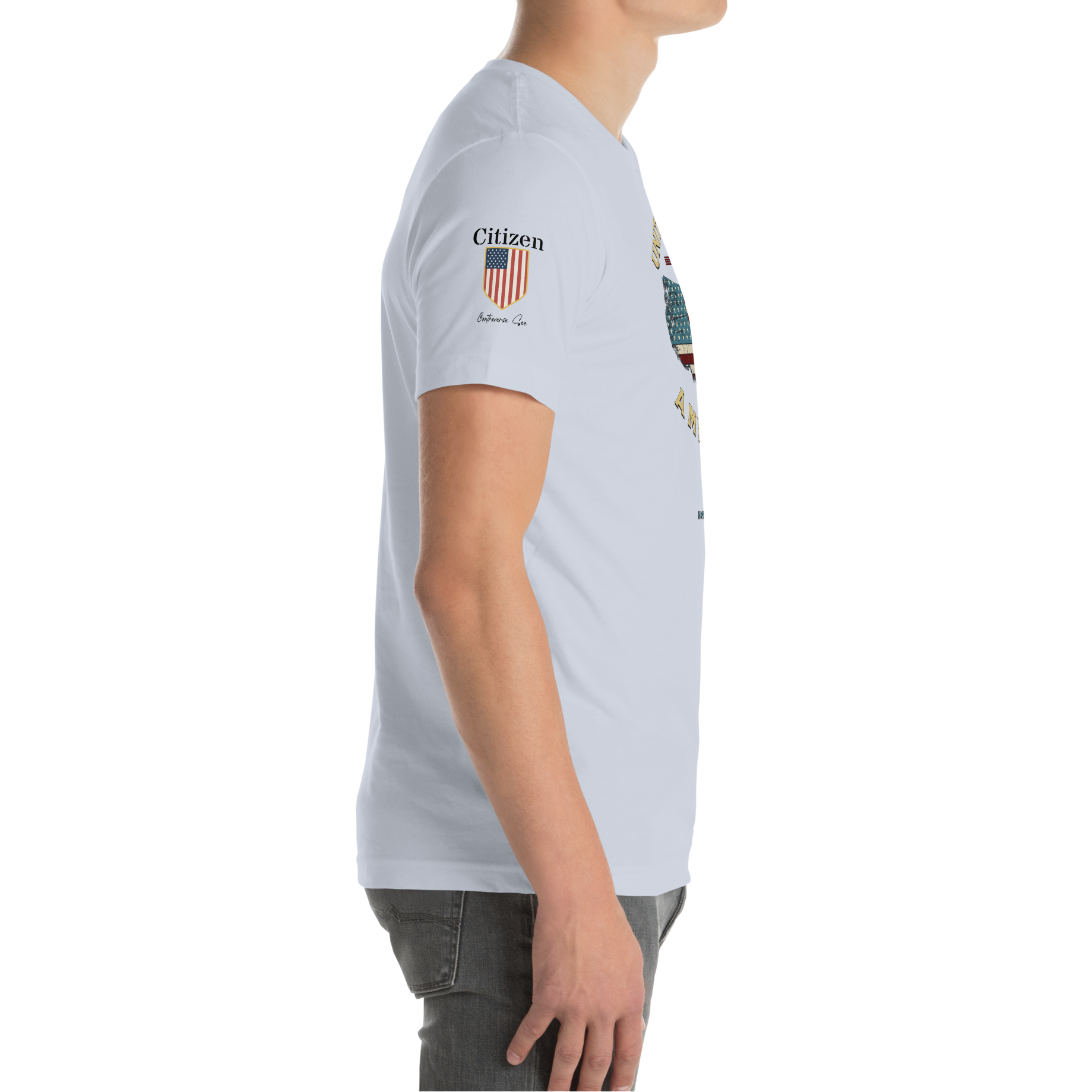 Americans Unite Patriotic 1776 USA 250 Proud American Citizen Unisex T-shirt (XS-3X) 5 COLORS