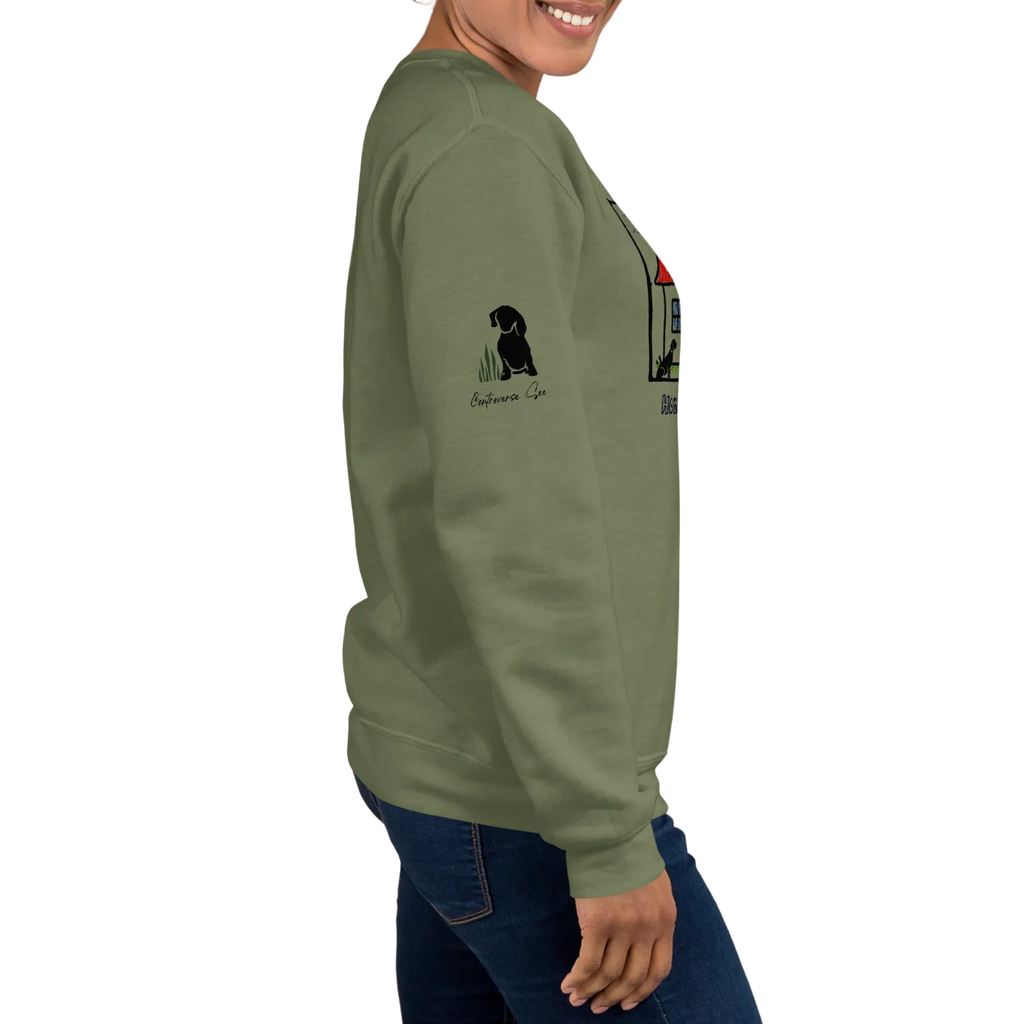 Positively Sweet & Encouraging BUY THE HOUSE Homebuyer, Homeowner, Seller-Realtor Unisex Sweatshirt (S-2X) 3 COLORS