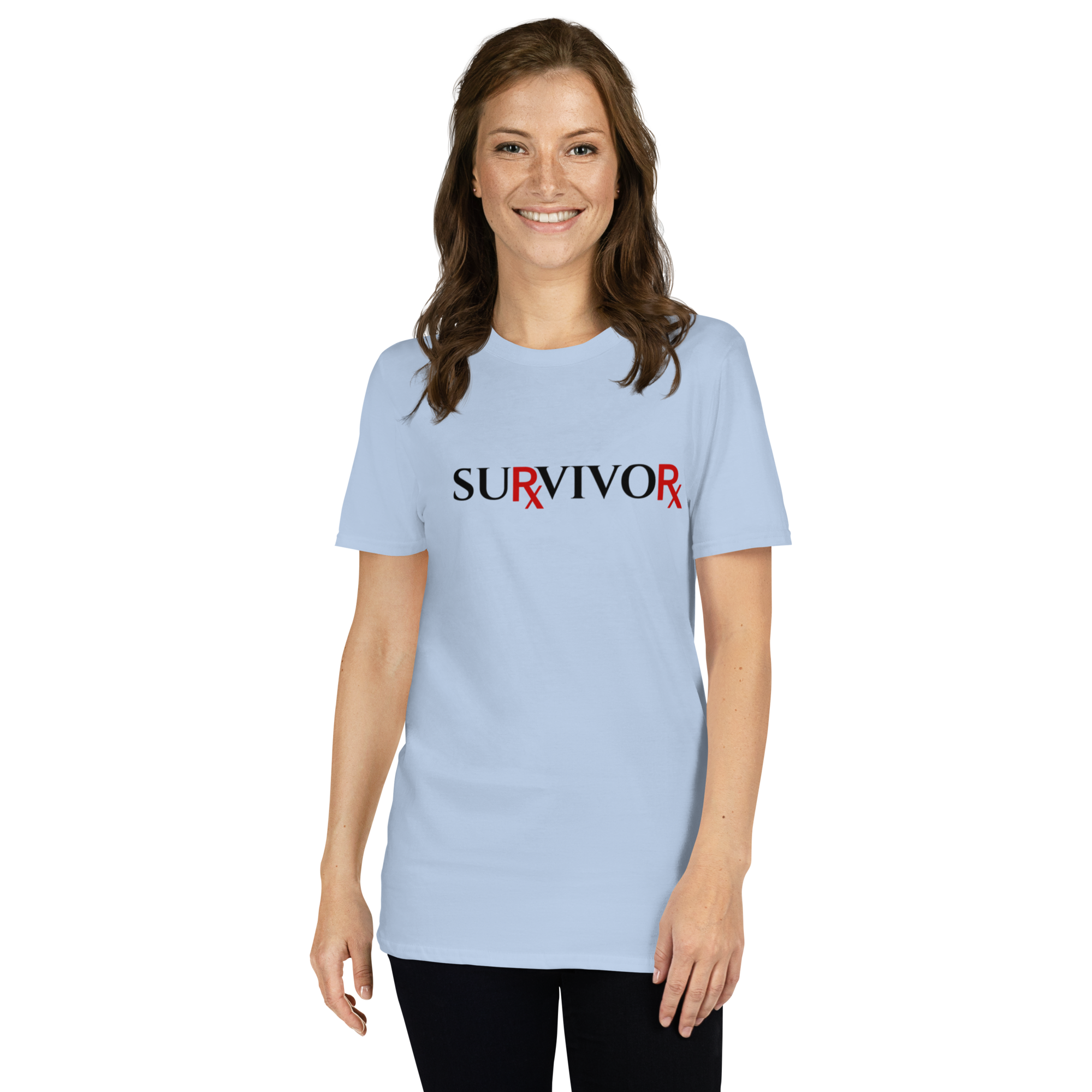Pharmaceutical Drug Rx Survivor T-Shirt (6 color options, black lettering) S - 2X