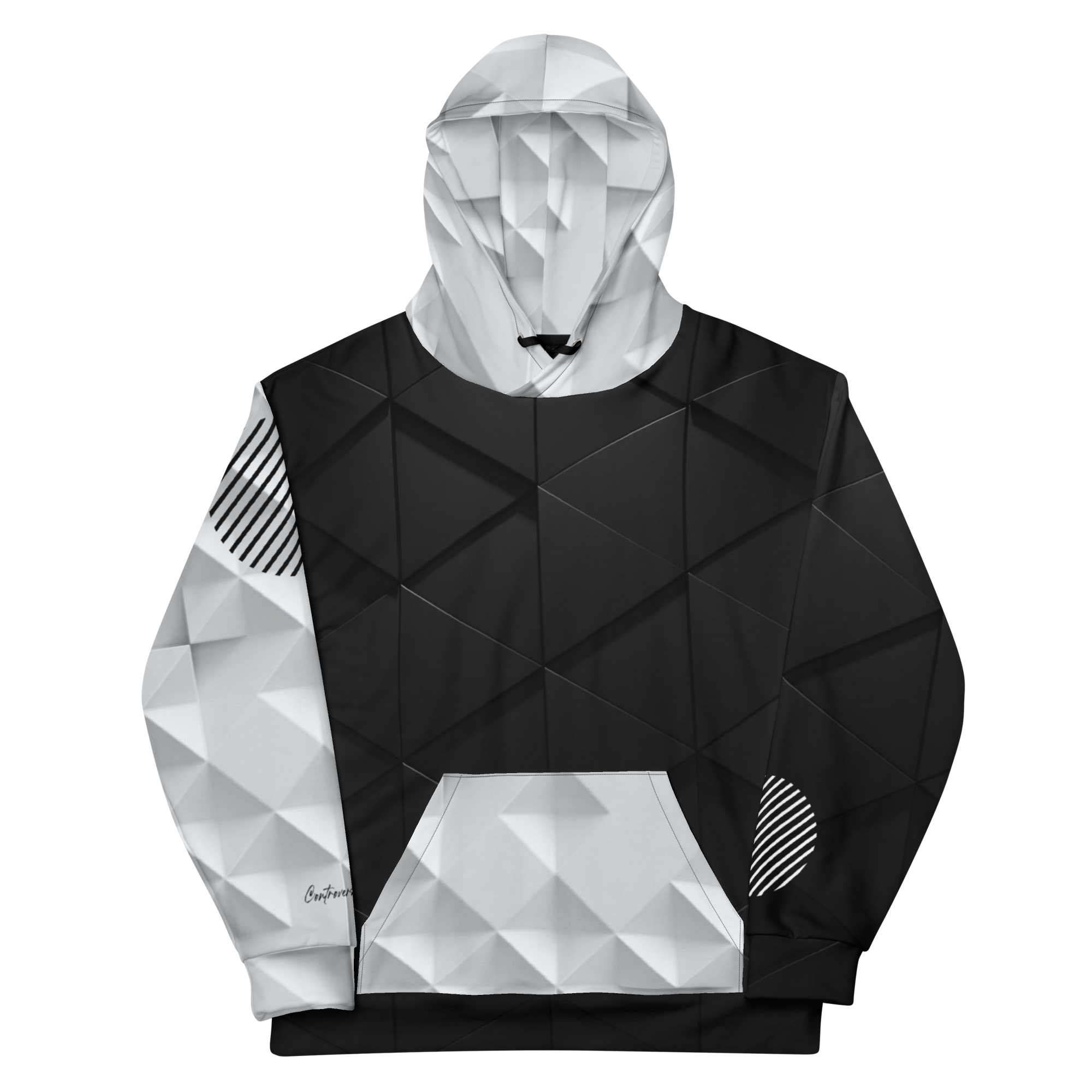 Tech in Black & White Hoodie (S-2X)