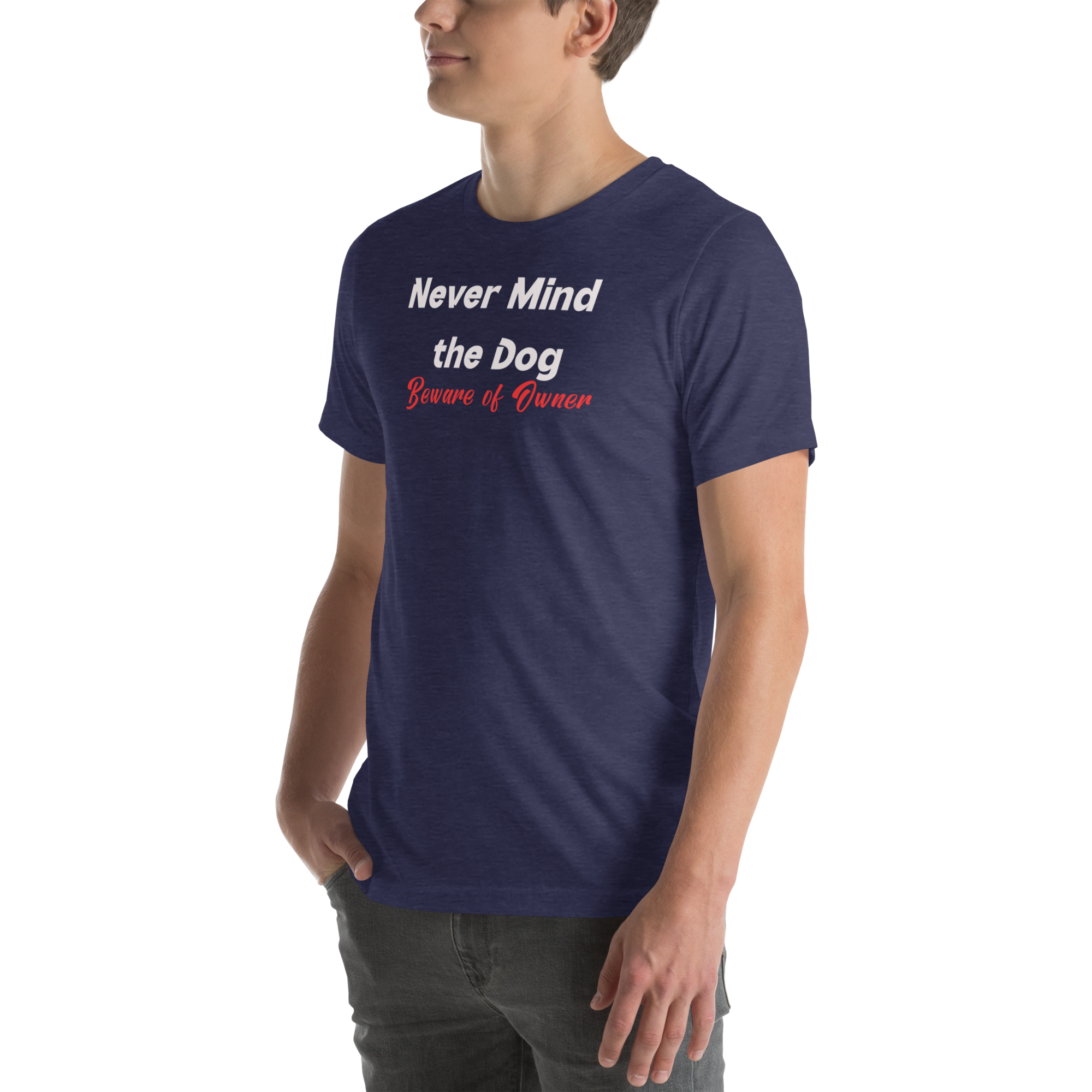 Hilarious and Sassy Pet Parents - If You Think the Dog is Scary Unisex T-shirt (S-2X) 4 colors