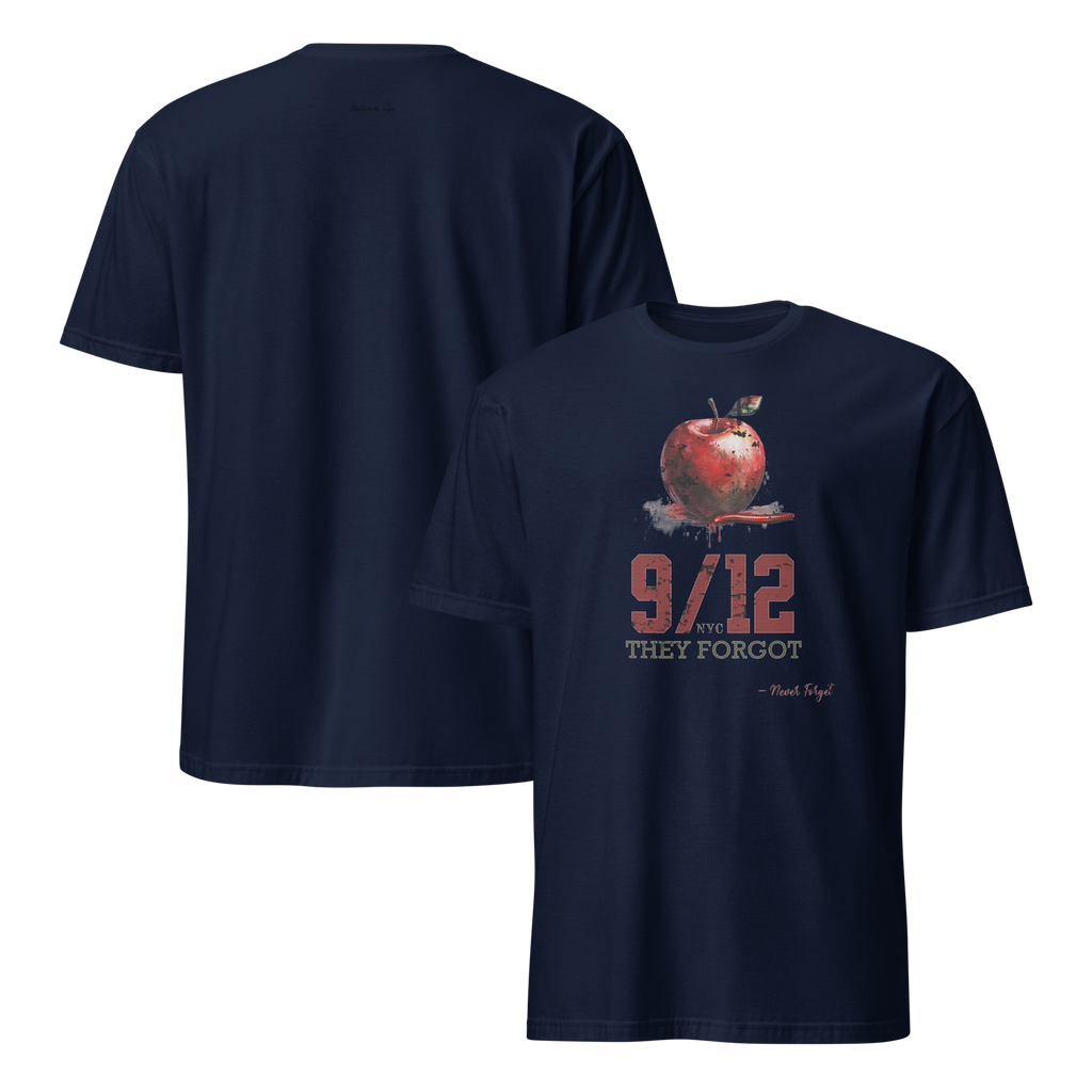 Powerful NYC 9/11 Remembrance or Forget Soft-Style Unisex T-Shirt (S - 2X) 5 Colors