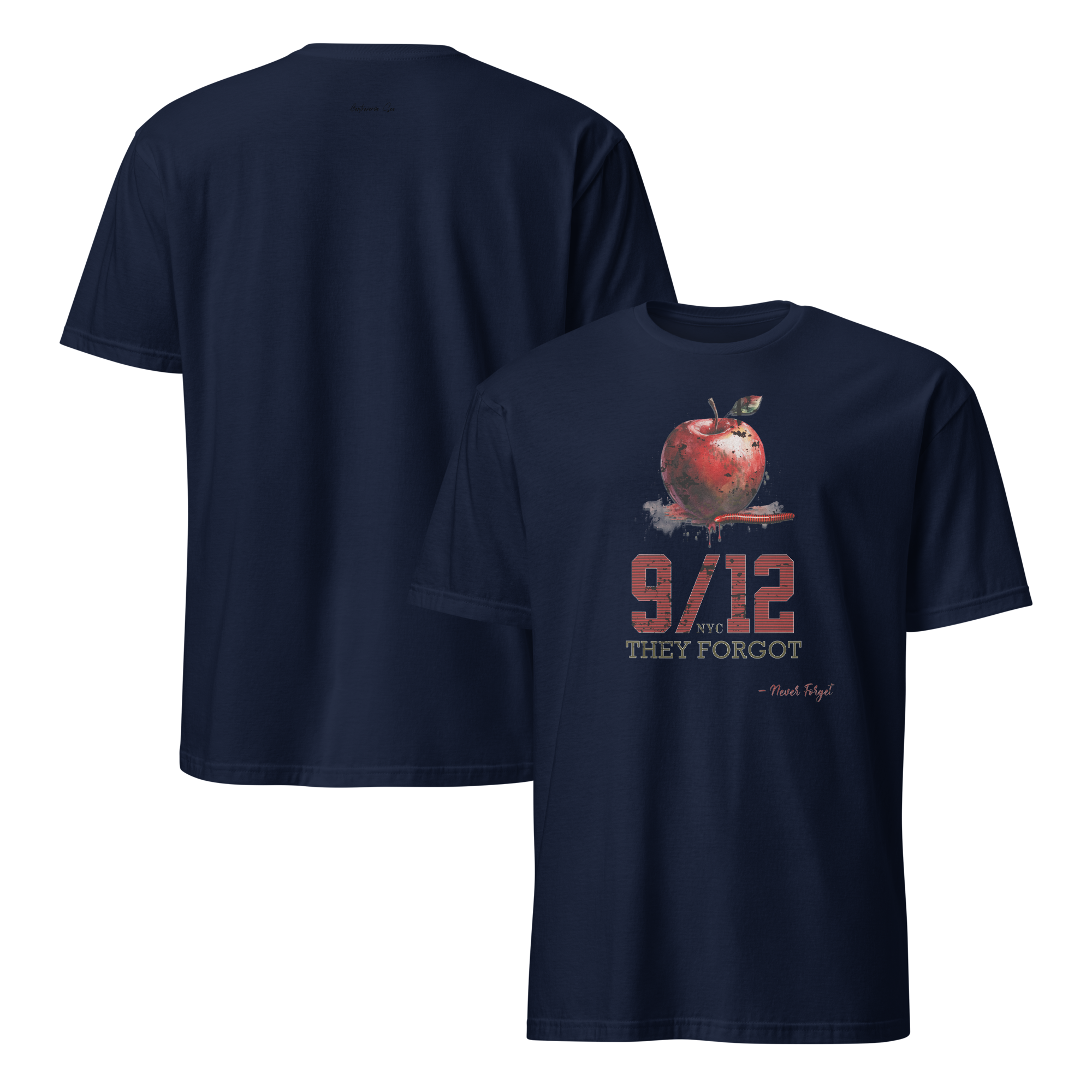 Powerful NYC 9/11 Remembrance or Forget Soft-Style Unisex T-Shirt (S - 2X) 5 Colors