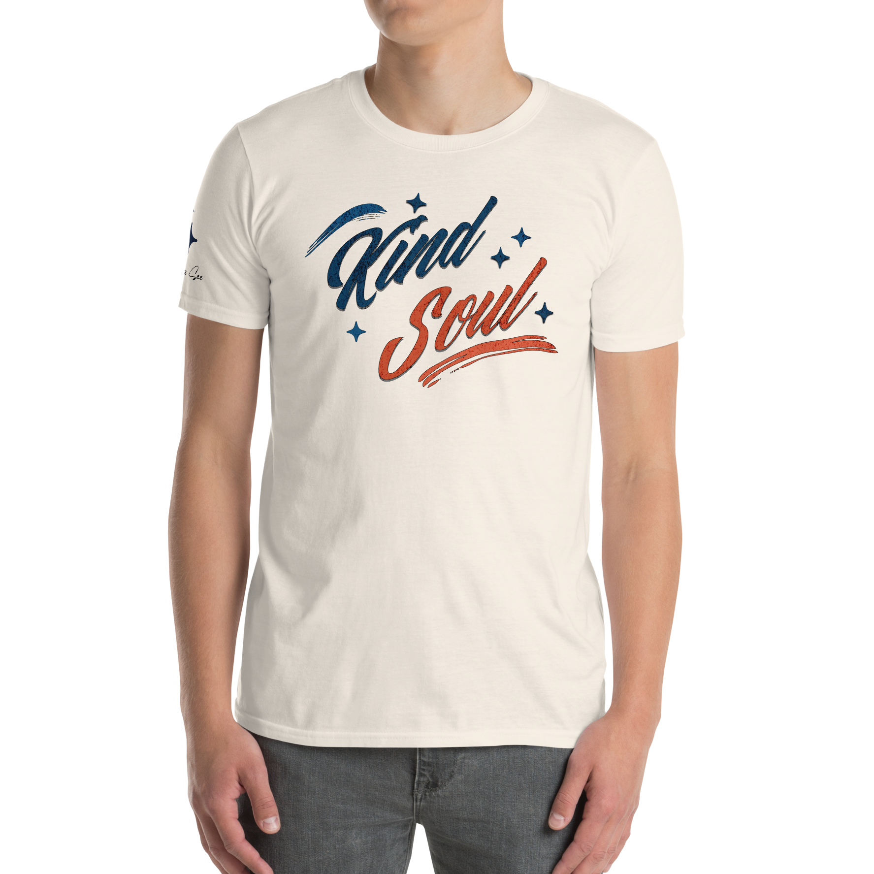 Expressively Generous, Kindhearted, Thoughtful, Considerate, and Compassionate Kind Soul Retro Unisex T-shirt (S-2X) 4 COLORS