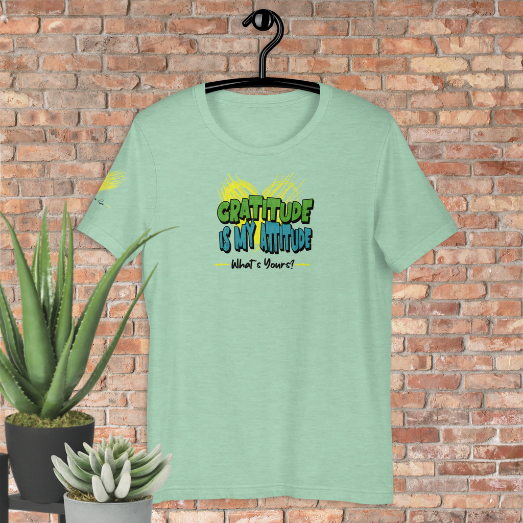 Gratitude Attitude T-shirt (5 color options) S-2X