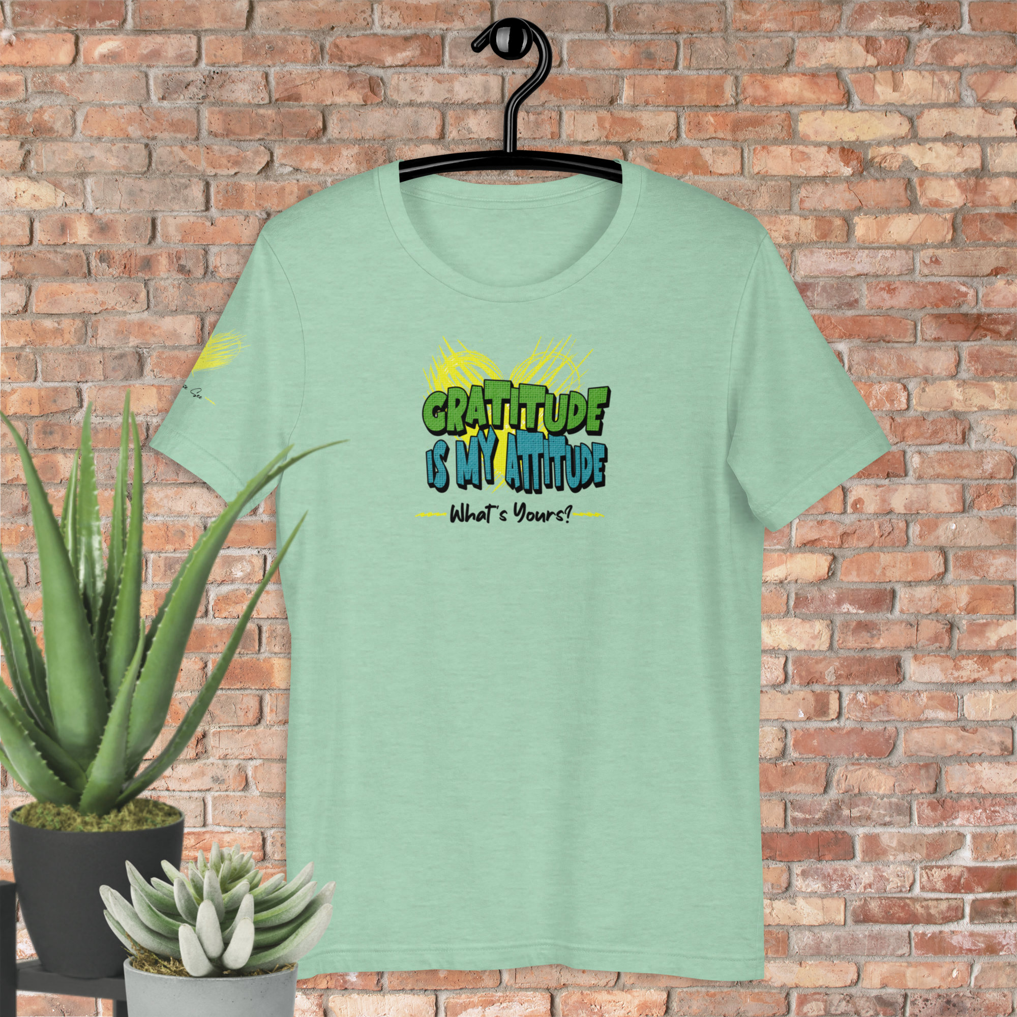Gratitude Attitude T-shirt (5 color options) S-2X