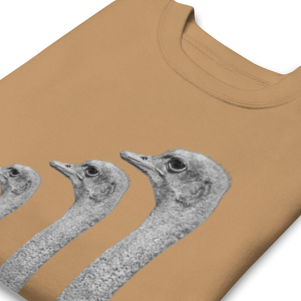 Canada Ostrich Farm Remembrance Sweatshirt for charity, Black Lettering (5 color options) S-2X