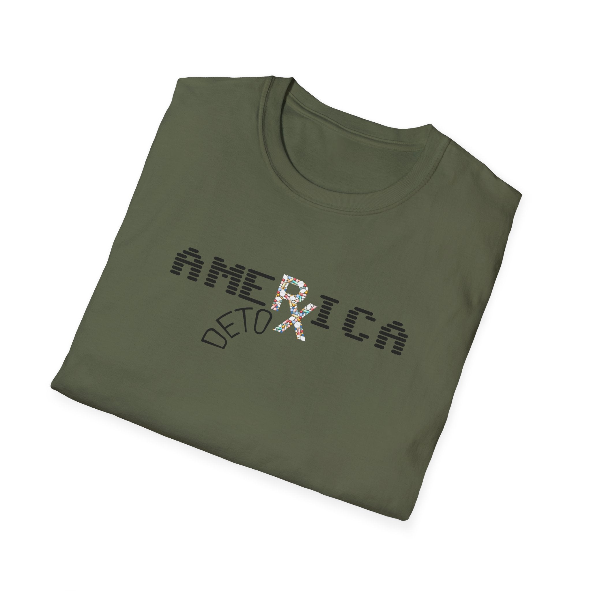 America Detox T-shirt (2 color options) S-2X