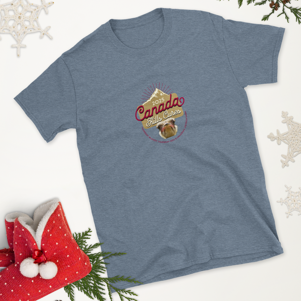 Canada Kills Cures t-shirt for charity (6 color options) S-2X