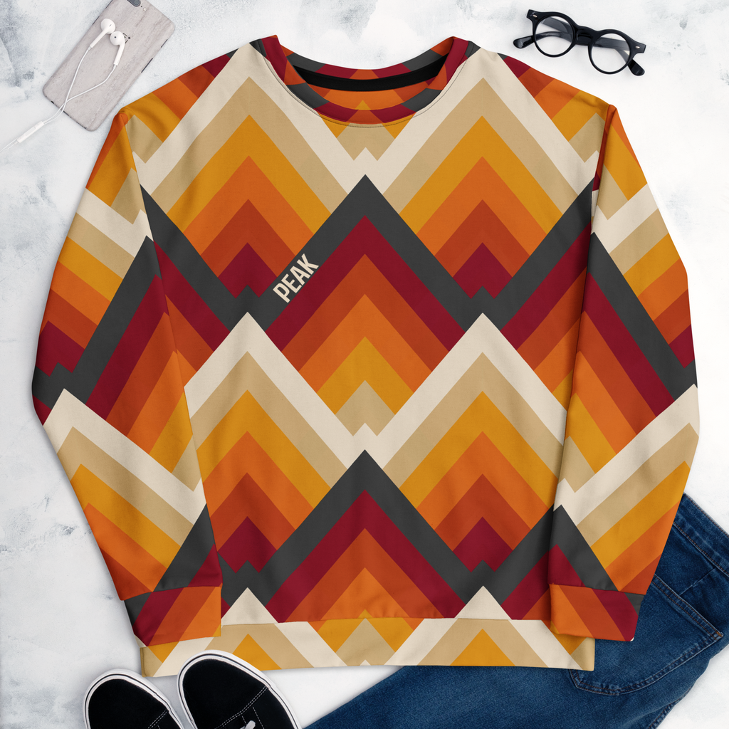 PEAK Geometric Sweatshirt (S-2X)