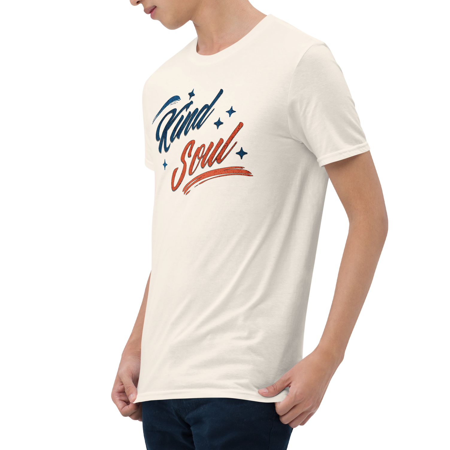 Expressively Generous, Kindhearted, Thoughtful, Considerate, and Compassionate Kind Soul Retro Unisex T-shirt (S-2X) 4 COLORS