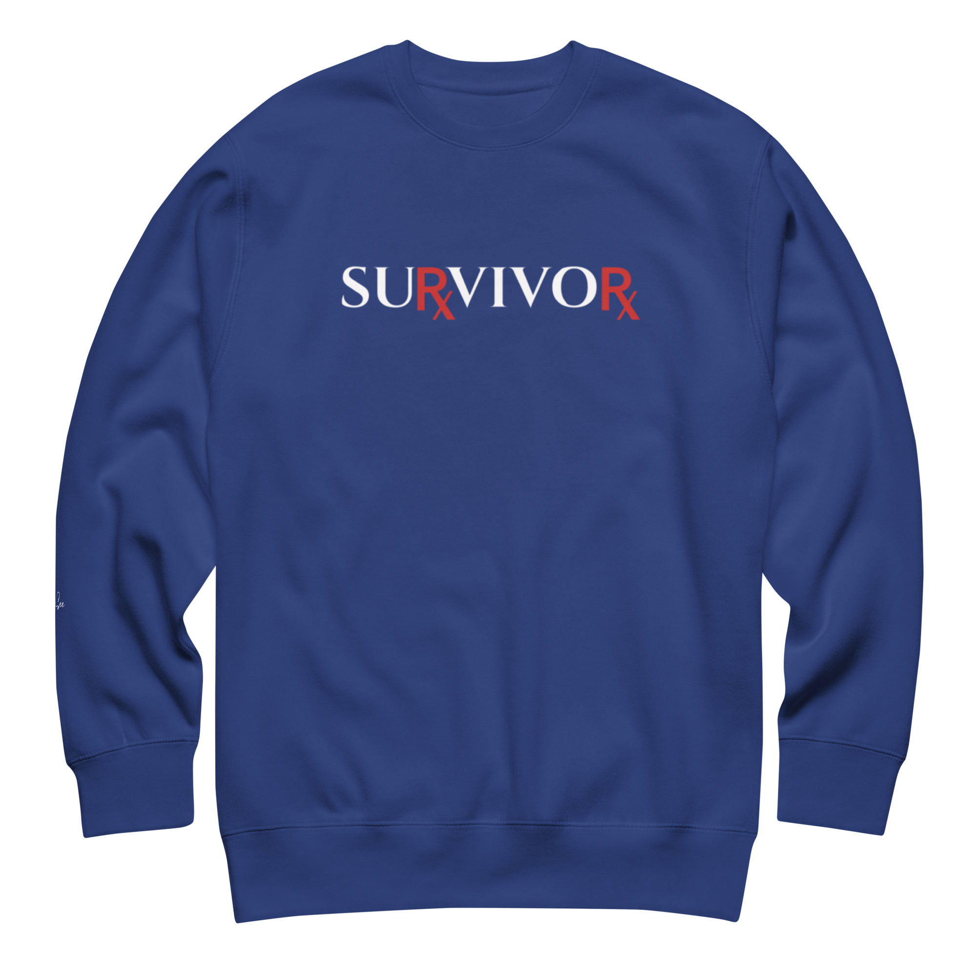 STRONG, BRAVE, and COURAGEOUS BIG PHARMA SURVIVOR Unisex Sweatshirt (S-2X) 5 COLORS