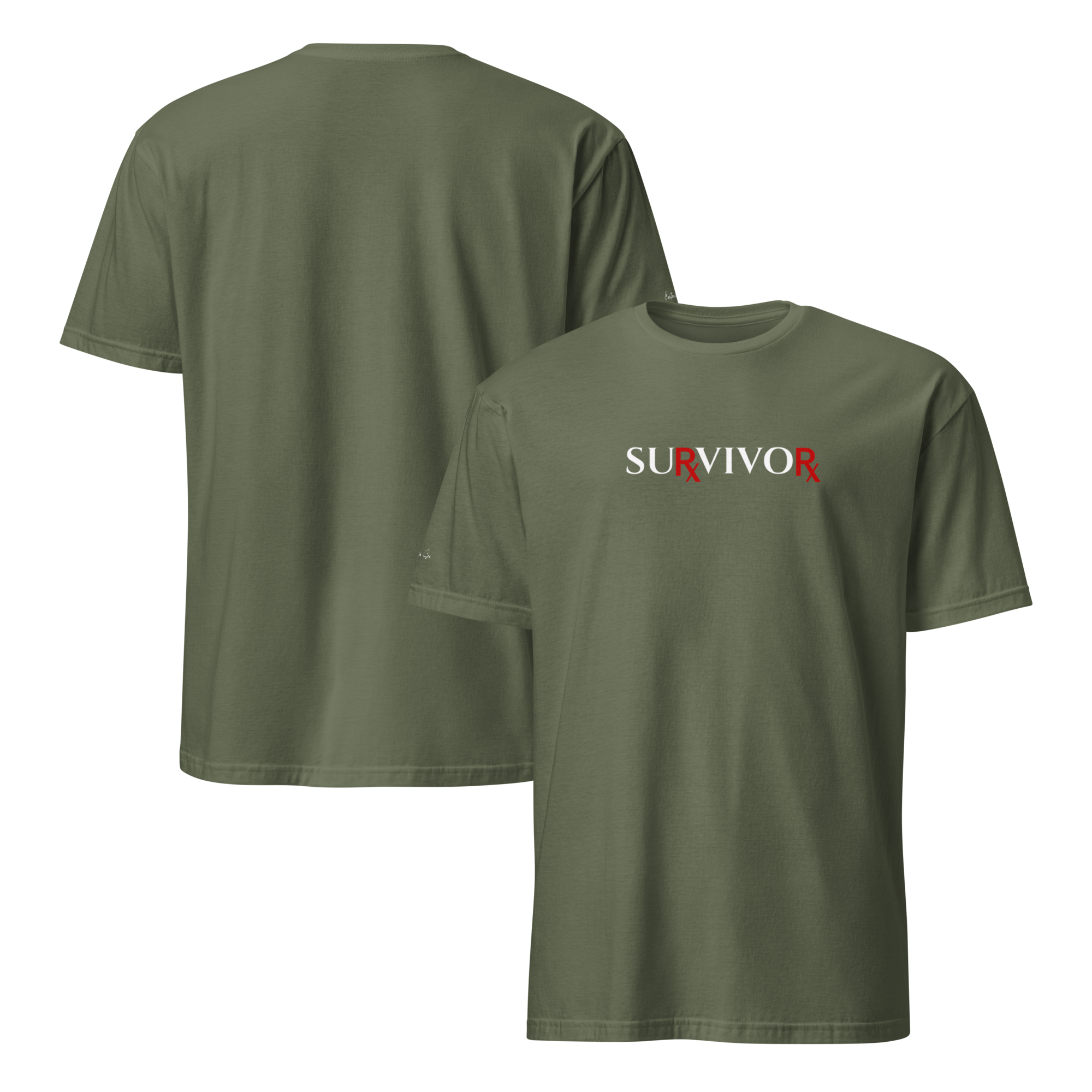 Brave, Courageous, Heroic Big Pharma Loses Survivor Wins Unisex T-shirt (S-2X) 5 COLORS