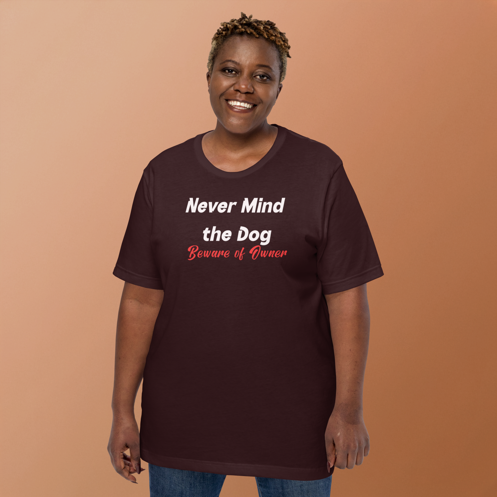 Never Mind the Dog t-shirt (6 color options) XS-3X
