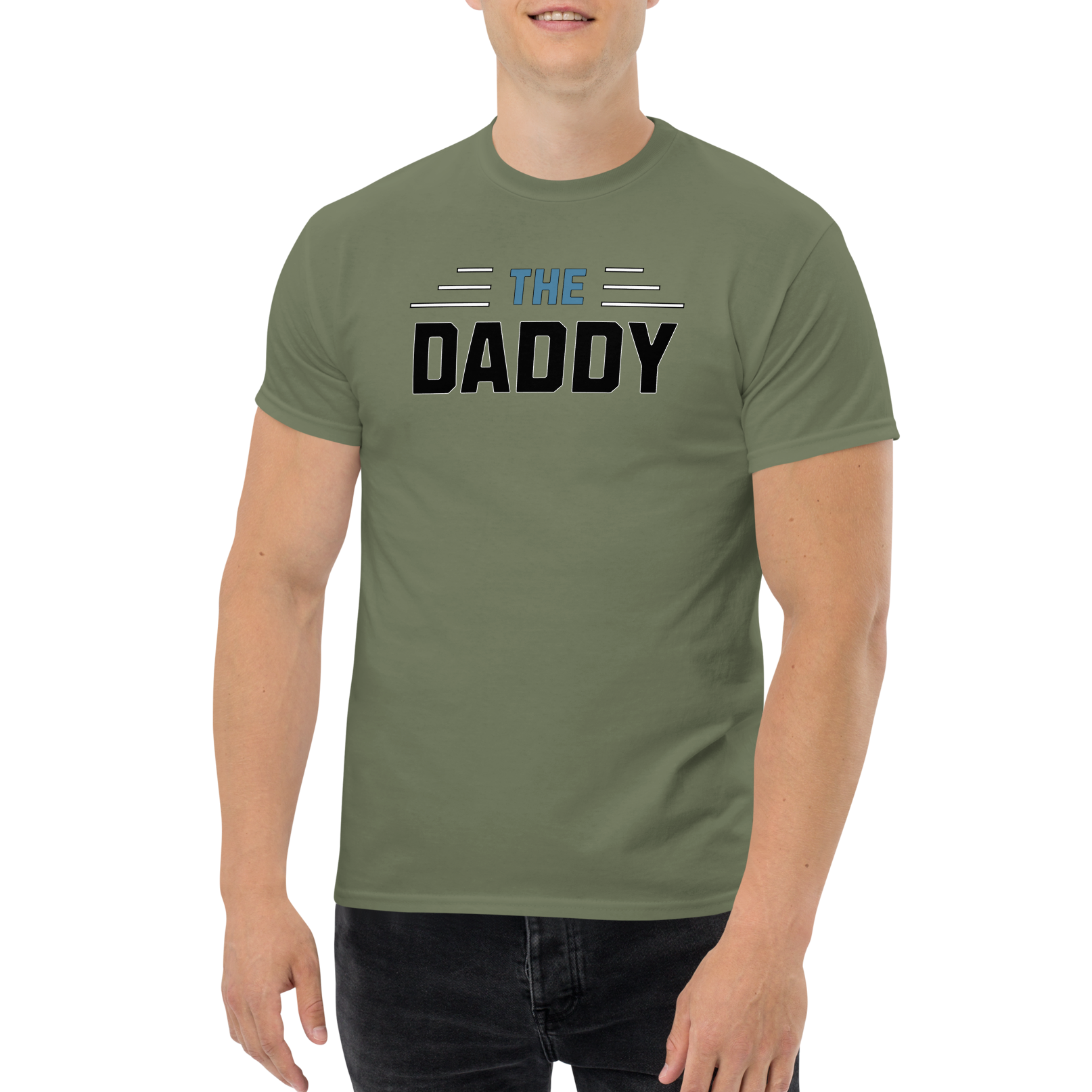 Perfectly, Powerfully, Simple and Masculine Loving Father's Day The Daddy T-Shirt (S-3X) 5 COLORS