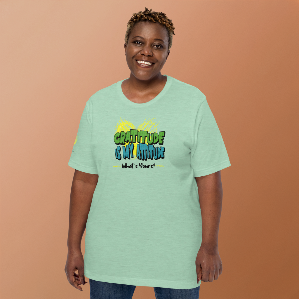 Gratitude Attitude T-shirt (5 color options) S-2X