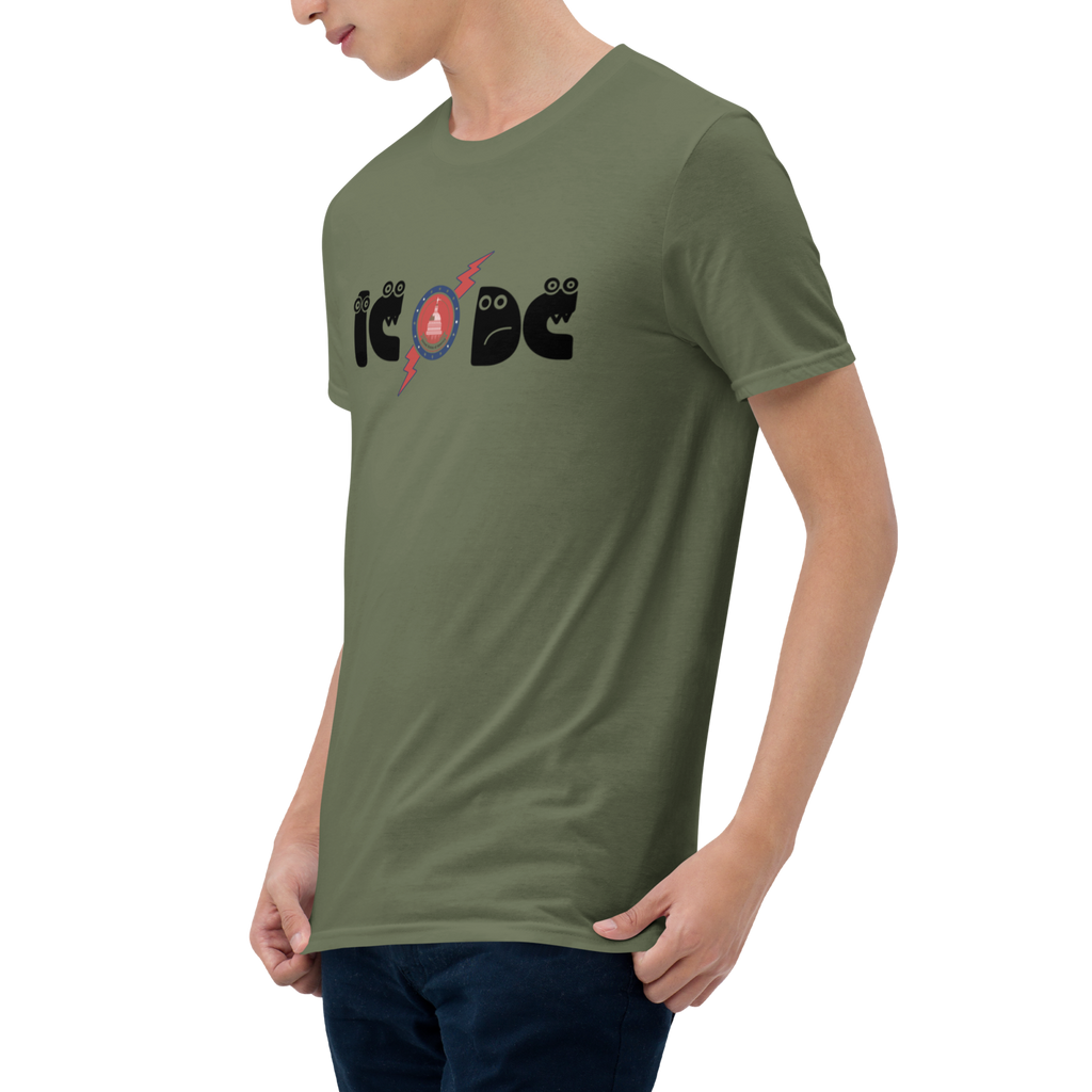 Comical Political Parody Naughty DC Politicians Can't Hide Unisex T-shirt (S-2X) 6 Colors