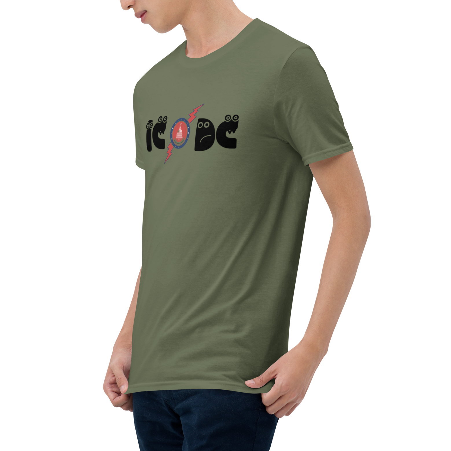 Comical Political Parody Naughty DC Politicians Can't Hide Unisex T-shirt (S-2X) 6 Colors