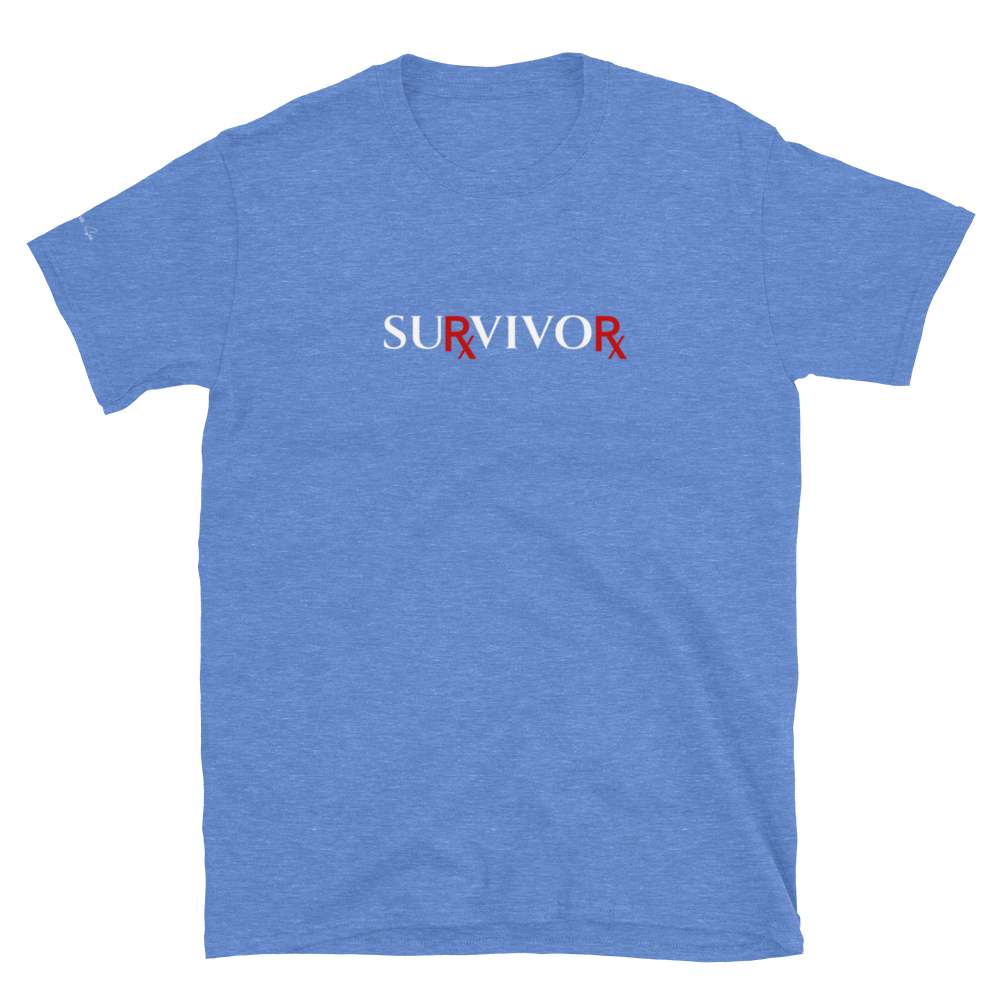 Brave, Courageous, Heroic Big Pharma Loses Survivor Wins Unisex T-shirt (S-2X) 5 COLORS