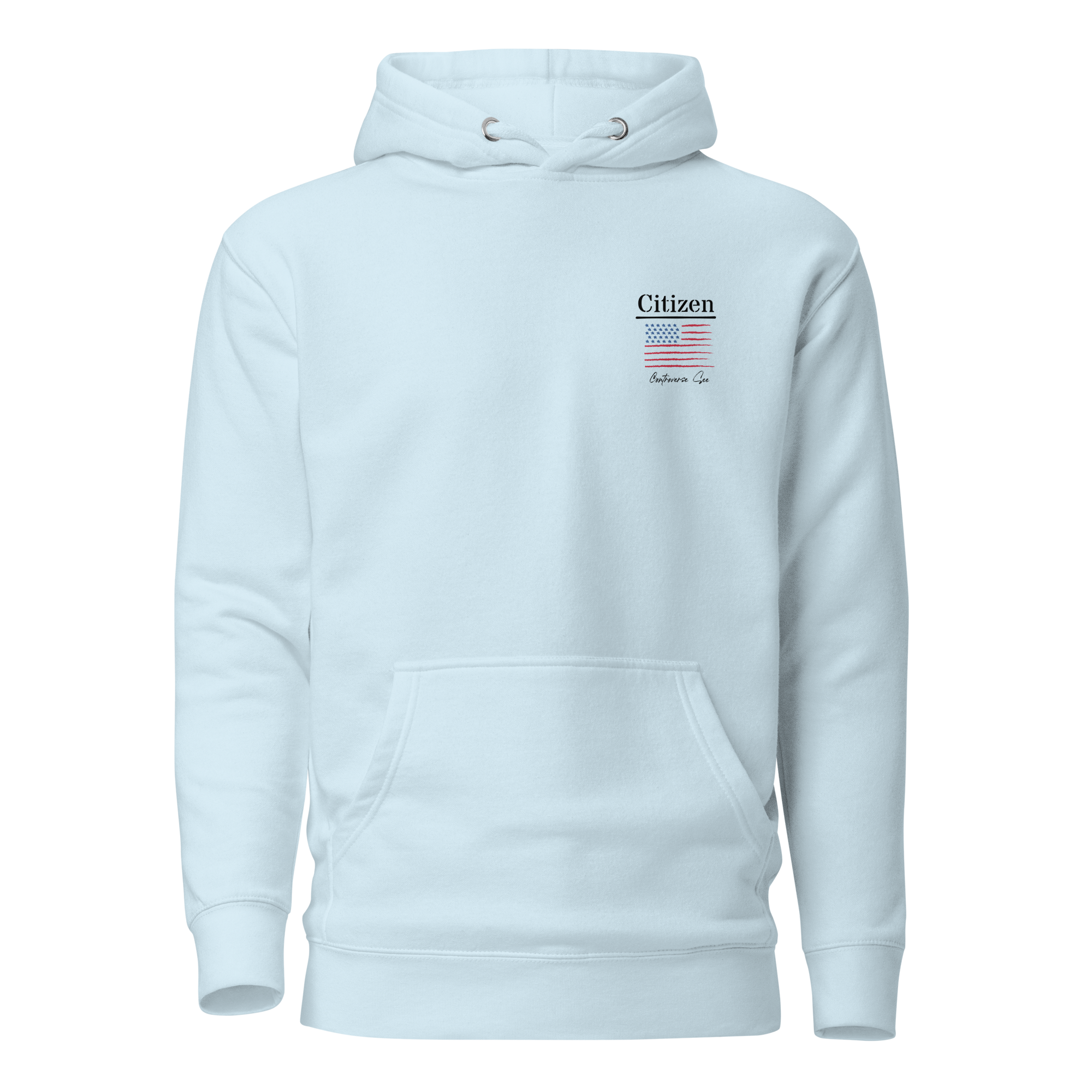 Celebratory All-American Patriotic 1776 USA 250 Proud American Citizen Unisex Hoodie (S-3X) 4 COLORS