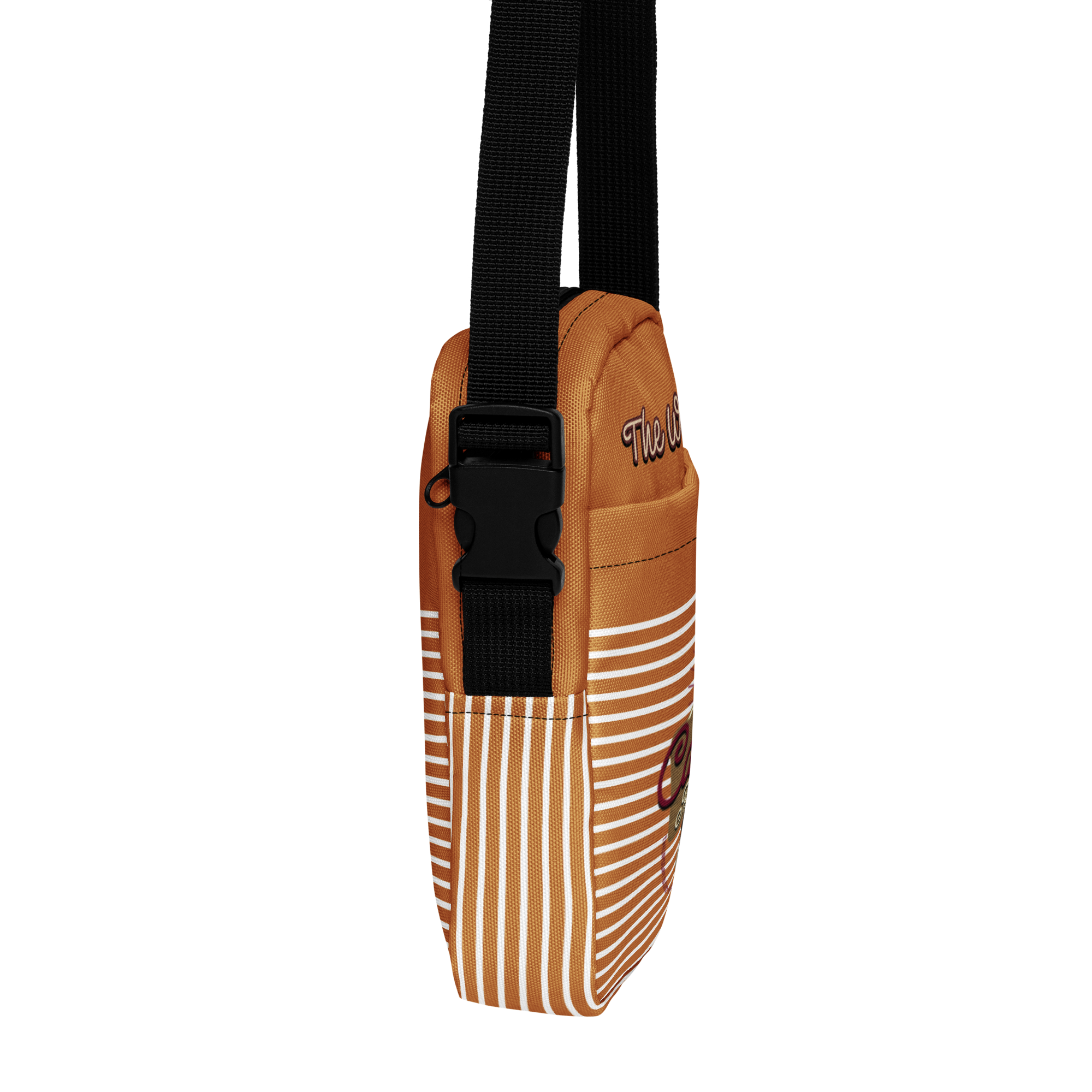 Canada Ostrich Farm Remembrance Crossbody Bag for charity (front, back, interior graphics)