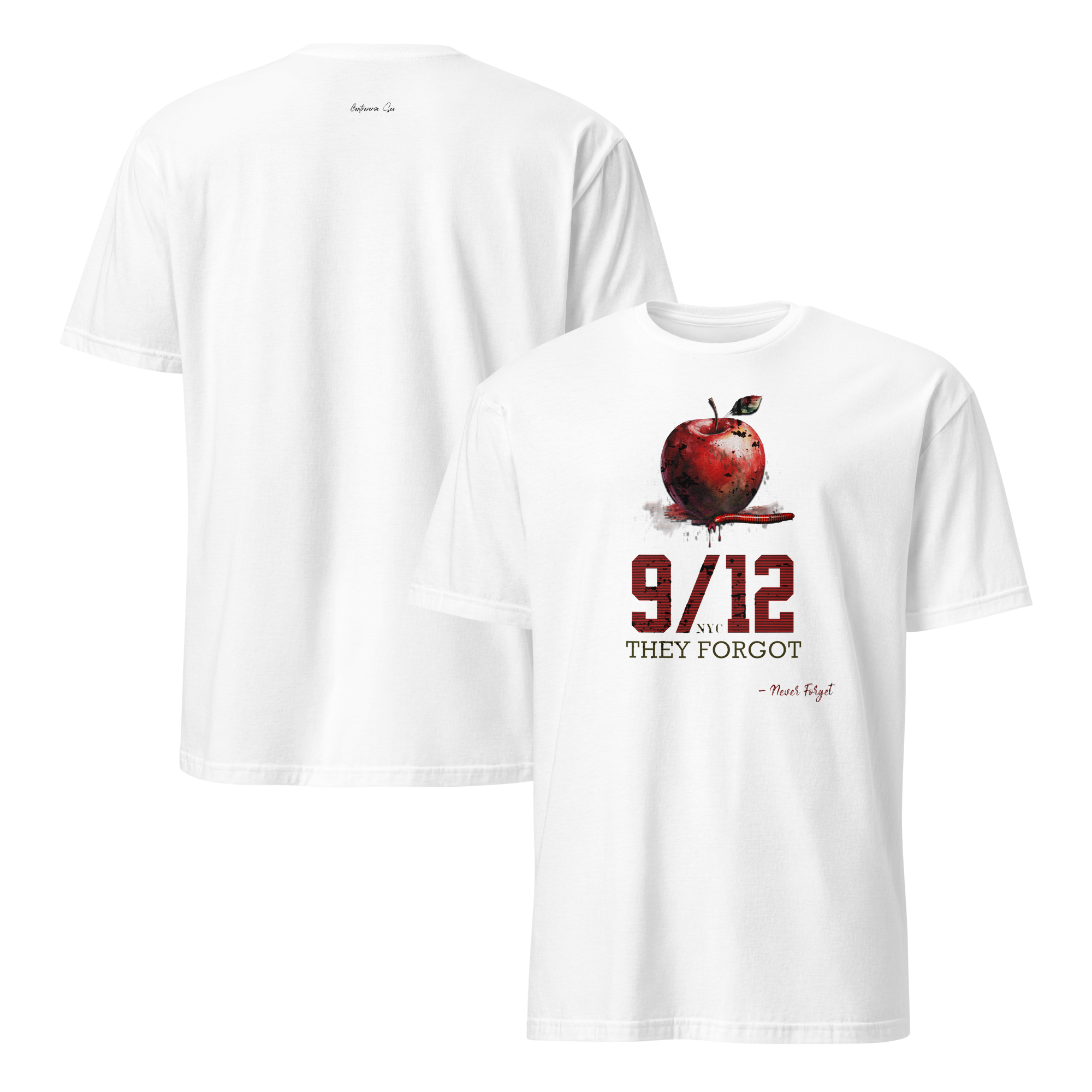 Powerful NYC 9/11 Remembrance or Forget Soft-Style Unisex T-Shirt (S - 2X) 5 Colors