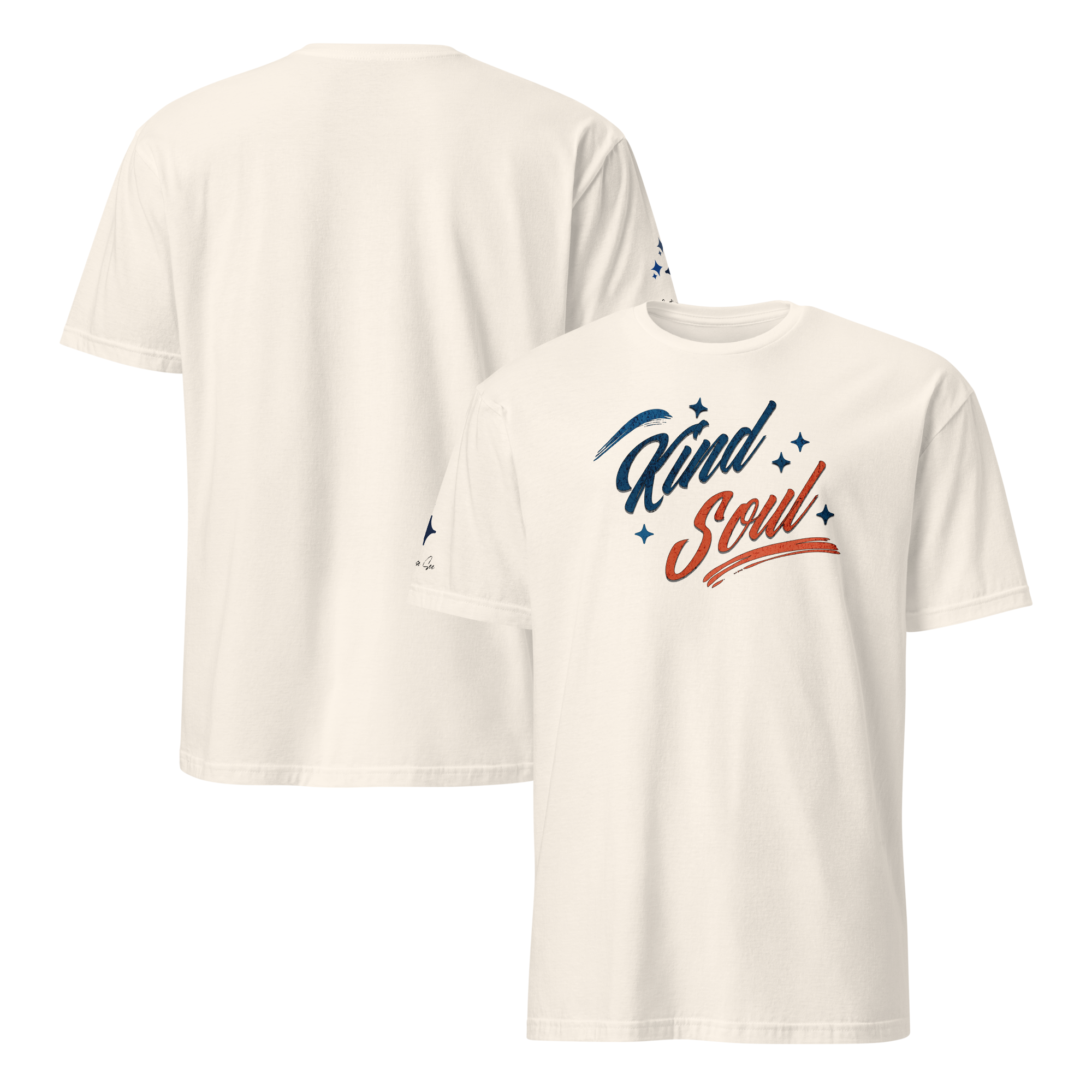 Expressively Generous, Kindhearted, Thoughtful, Considerate, and Compassionate Kind Soul Retro Unisex T-shirt (S-2X) 4 COLORS