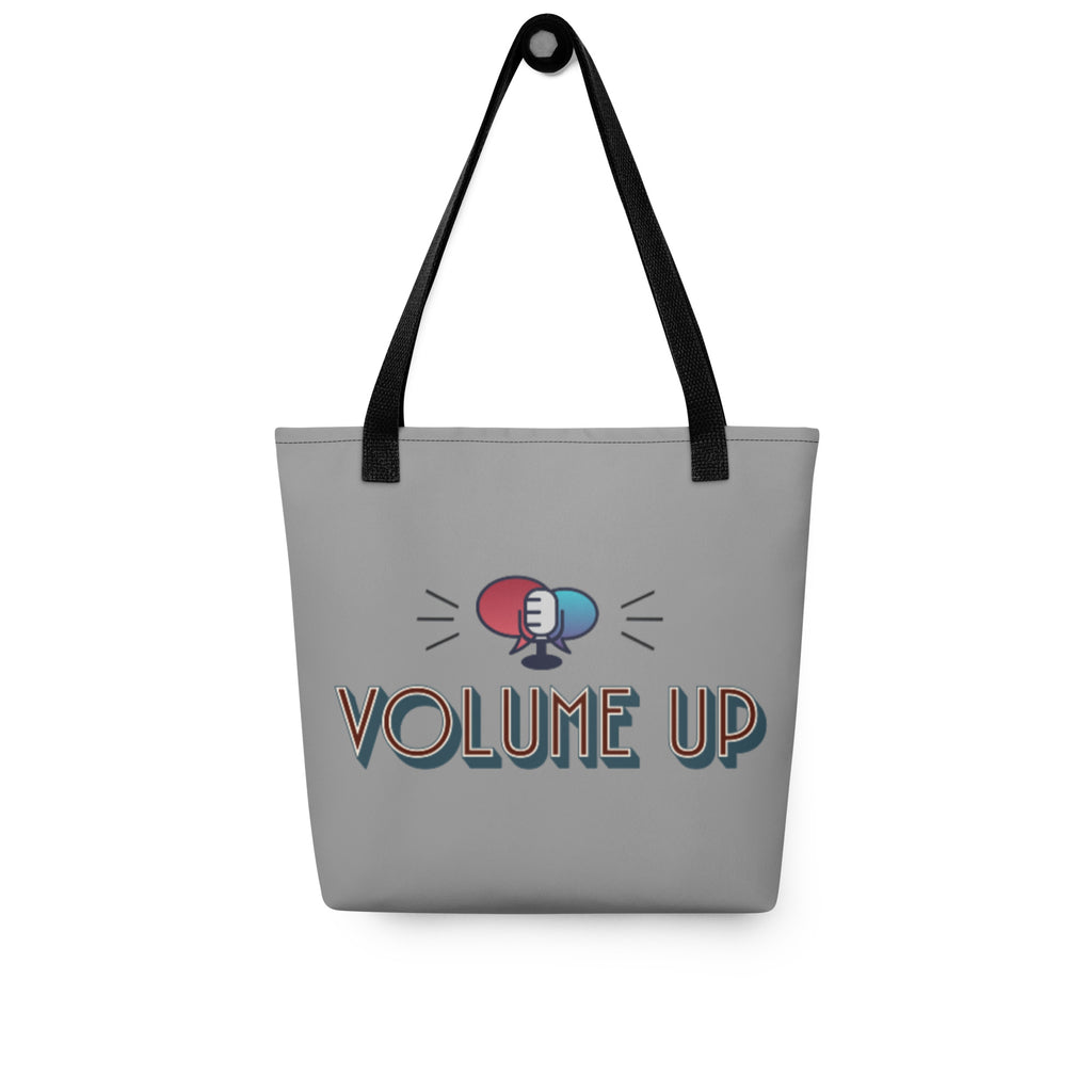 VOLUME UP Tote Bag (2 handle color options)