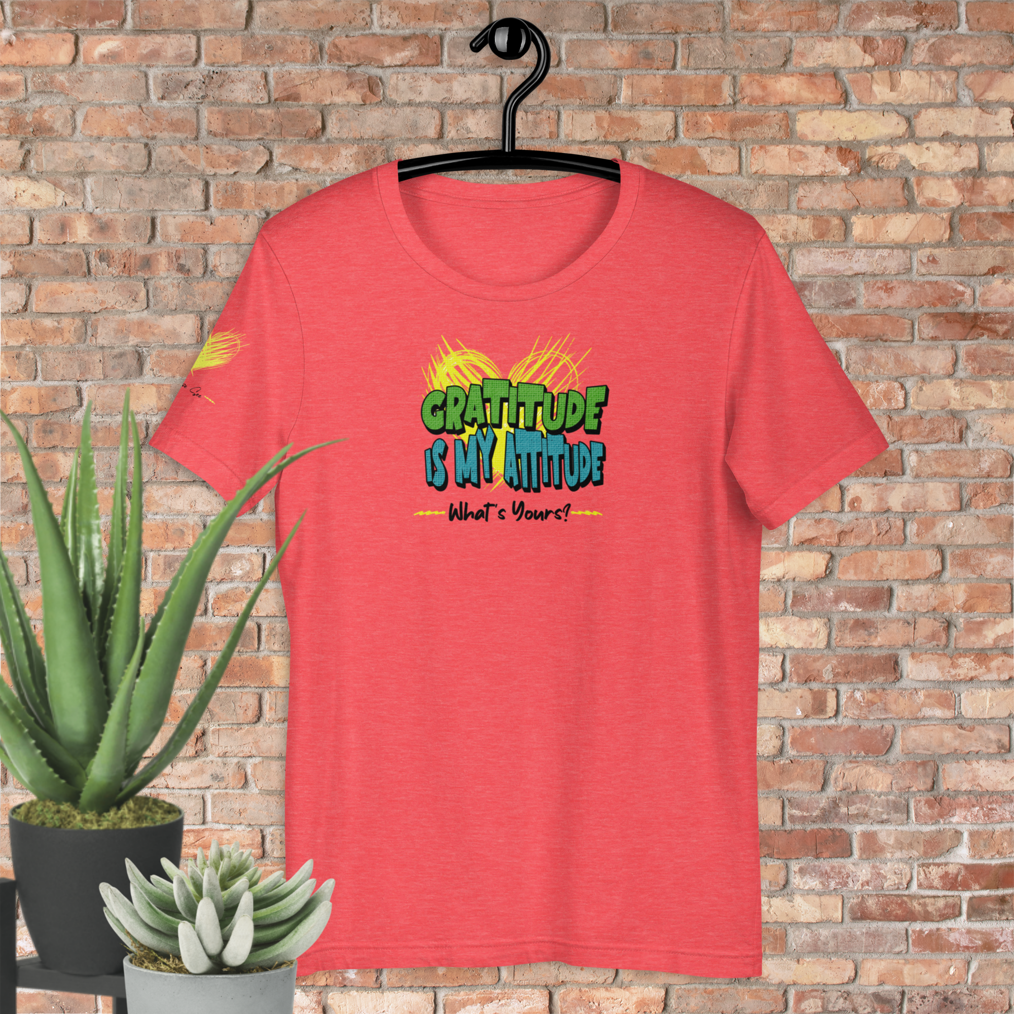Gratitude Attitude T-shirt (5 color options) S-2X