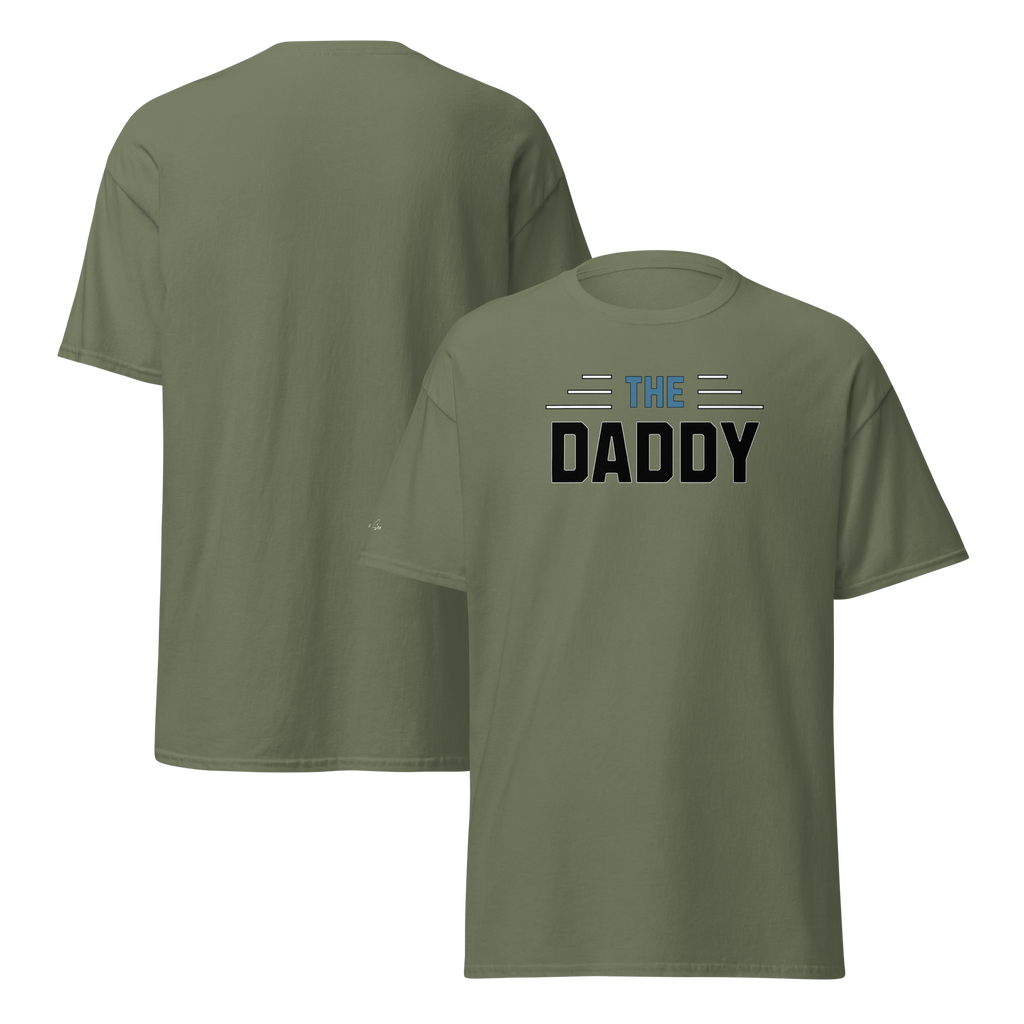 Perfectly, Powerfully, Simple and Masculine Loving Father's Day The Daddy T-Shirt (S-3X) 5 COLORS
