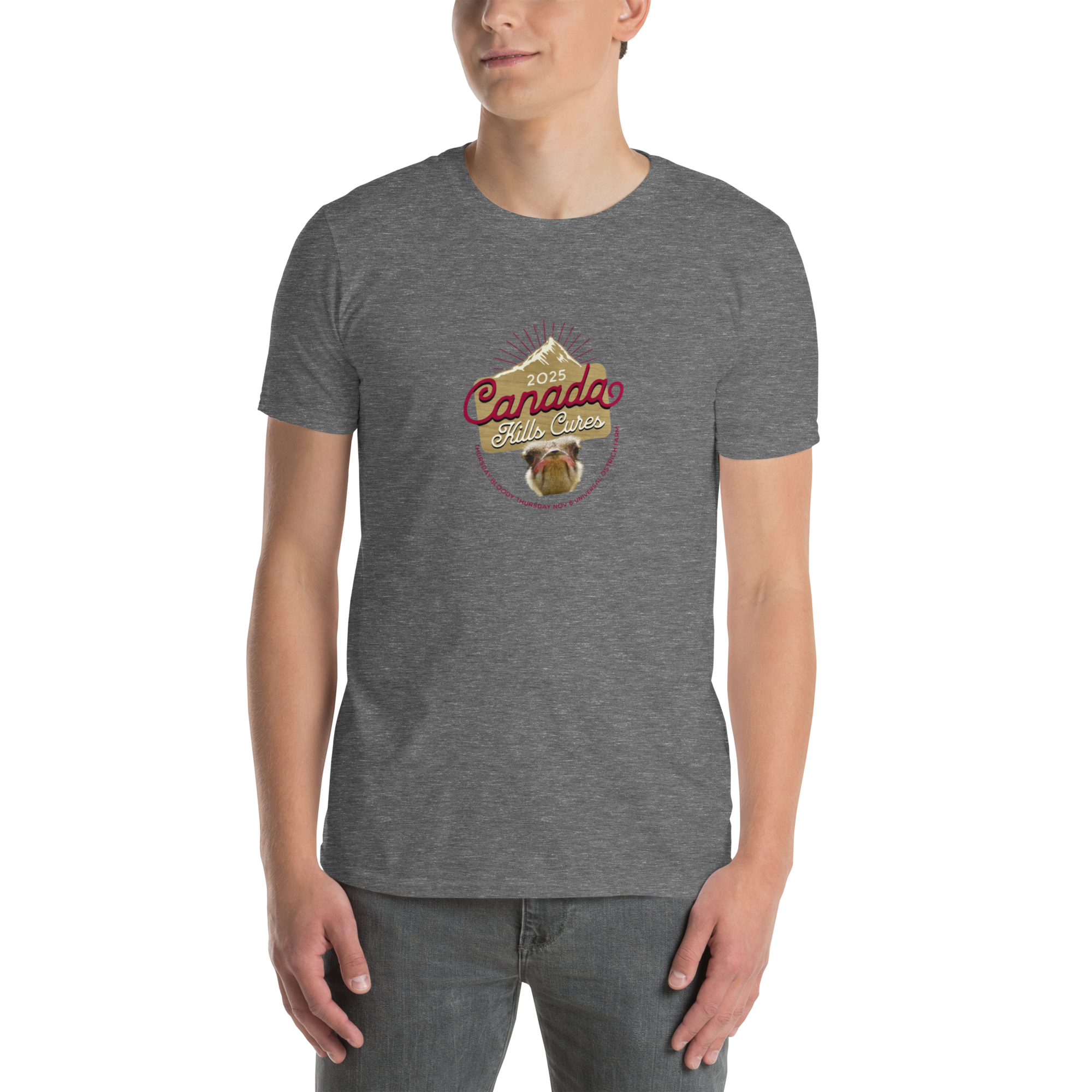 Canada Kills Cures t-shirt for charity (6 color options) S-2X