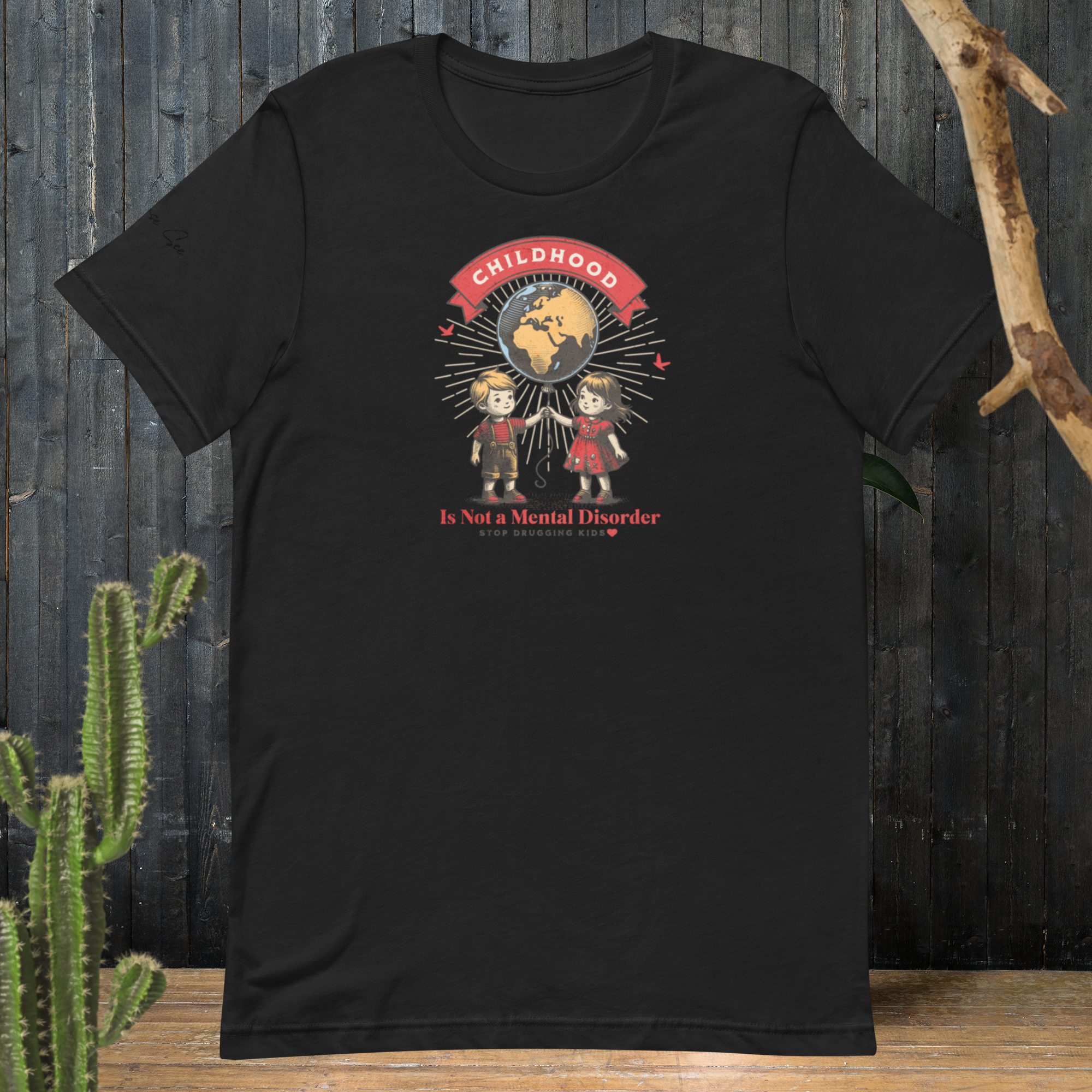 Childhood is Not a Mental Disorder tee (6 color options) XS - 2X