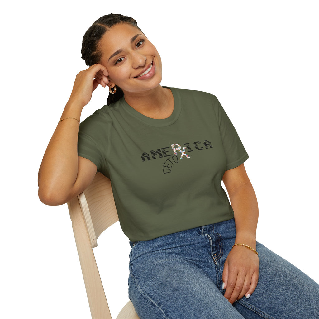 America Detox T-shirt (2 color options) S-2X