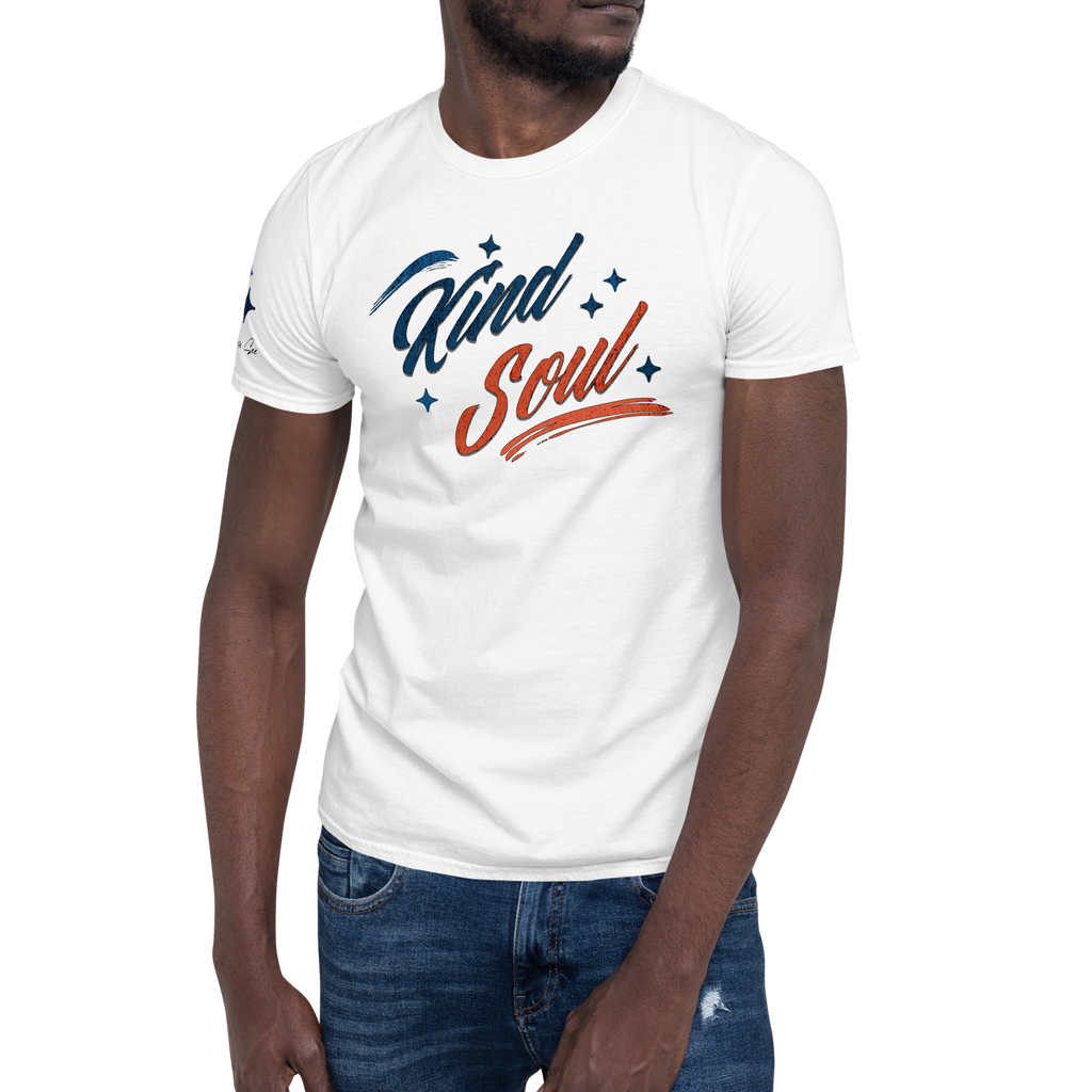 Expressively Generous, Kindhearted, Thoughtful, Considerate, and Compassionate Kind Soul Retro Unisex T-shirt (S-2X) 4 COLORS