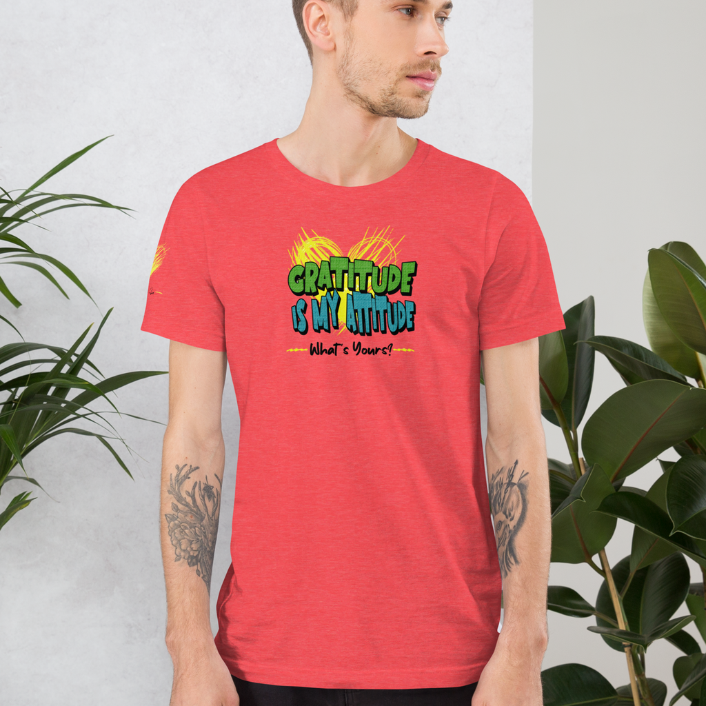 Gratitude Attitude T-shirt (5 color options) S-2X
