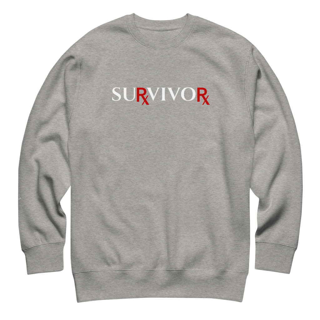 STRONG, BRAVE, and COURAGEOUS BIG PHARMA SURVIVOR Unisex Sweatshirt (S-2X) 5 COLORS