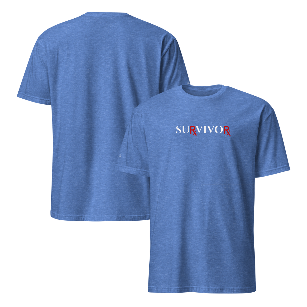Brave, Courageous, Heroic Big Pharma Loses Survivor Wins Unisex T-shirt (S-2X) 5 COLORS