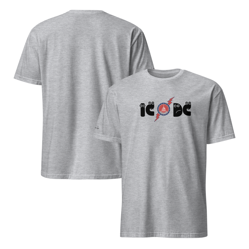 Comical Political Parody Naughty DC Politicians Can't Hide Unisex T-shirt (S-2X) 6 Colors