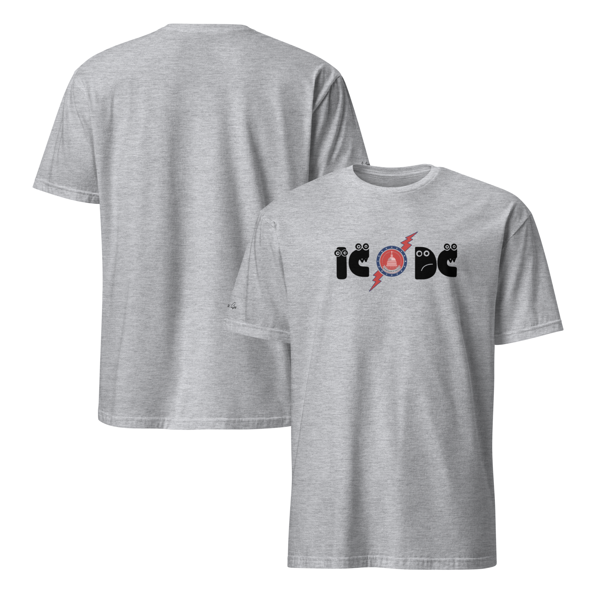 Comical Political Parody Naughty DC Politicians Can't Hide Unisex T-shirt (S-2X) 6 Colors